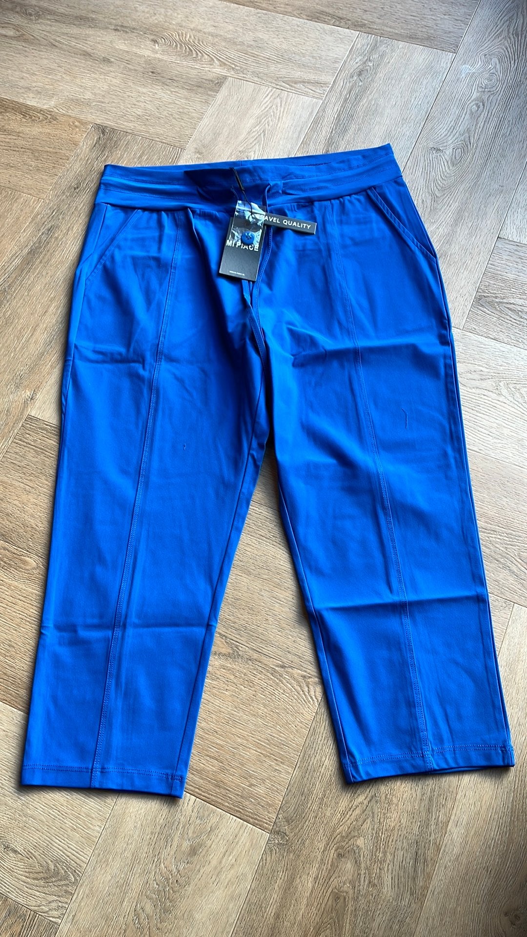 Dames capri broek maat XXL Mi Piace, Kleding | Dames, Blauw, Maat 46/48 (XL) of groter, Ophalen of Verzenden, Zo goed als nieuw