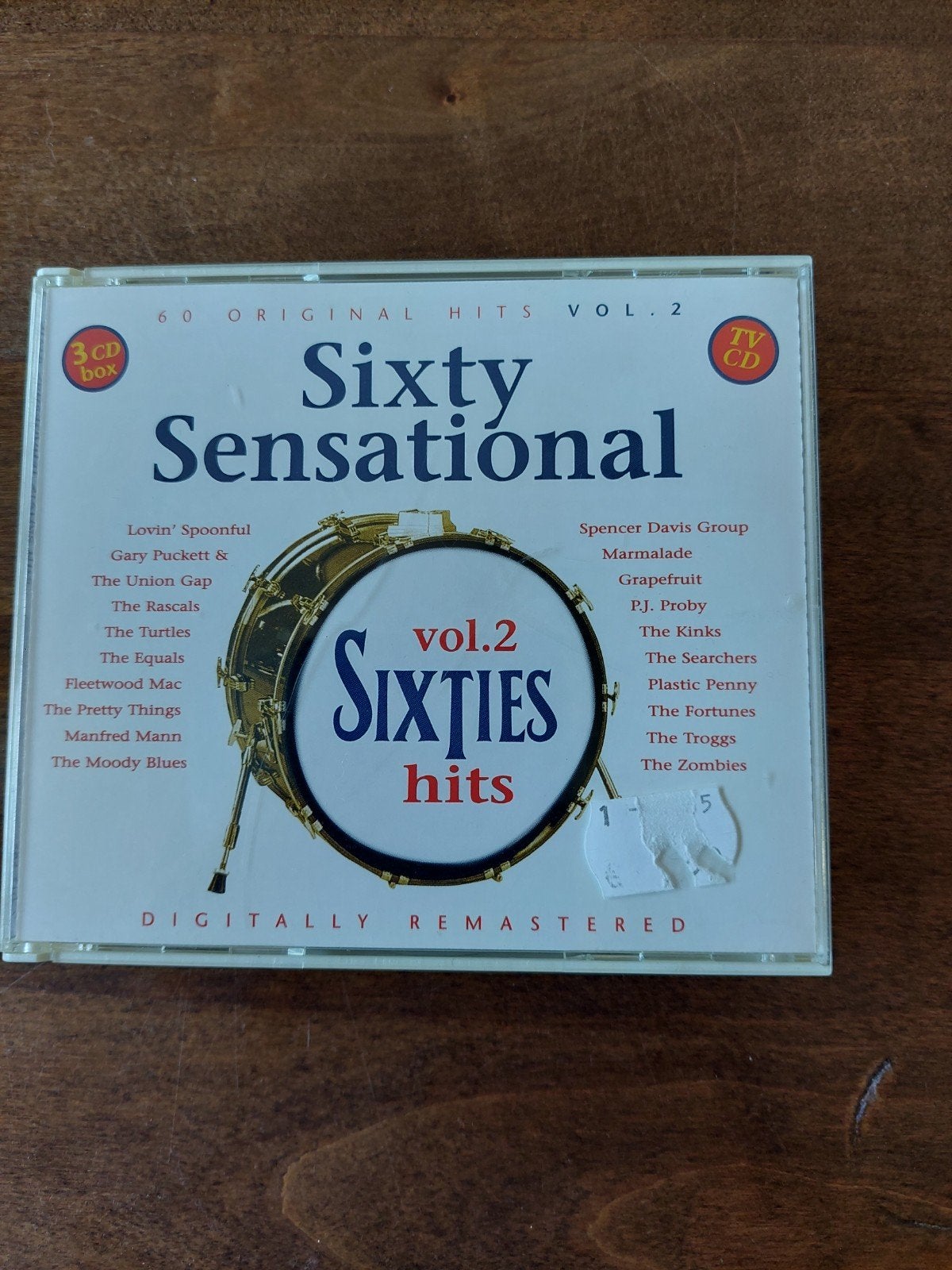 Sixty Sensational Sixties Hits Vol. 2 - 3CD Box, Ophalen of Verzenden