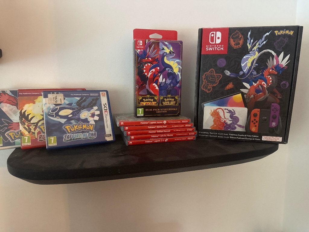 Pokemon collectie 3ds en switch, Ophalen, Gebruikt, Met games, Switch Original