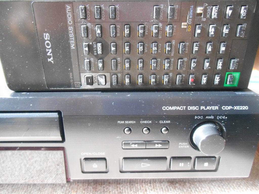Sony CDP-XE220 Stereo compact disc-speler (januari 1998), Audio, Tv en Foto, Ophalen, Overige merken