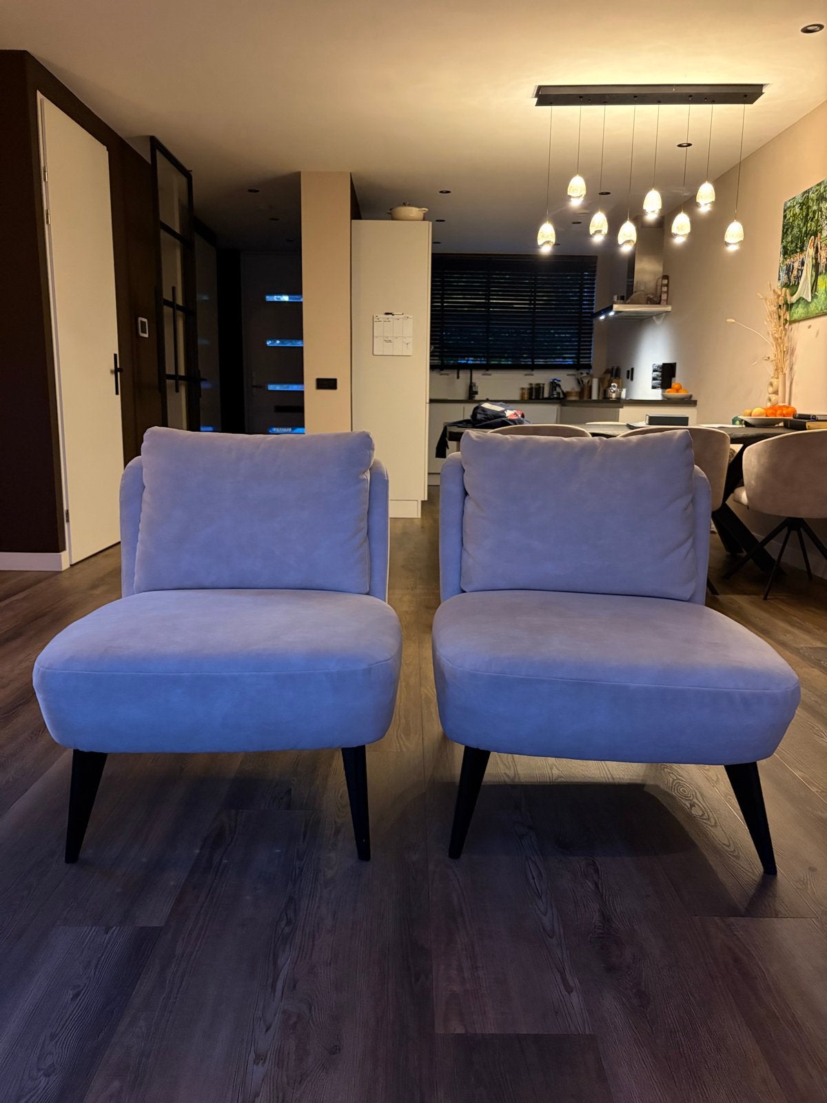 Set van 2 comfortabele fauteuils - beige, Huis en Inrichting, Ophalen, Twee, Overige kleuren, Luxe