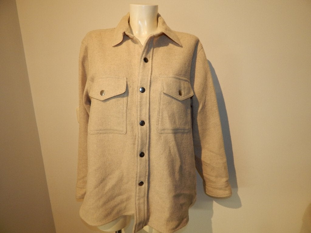 Isabel Marant baggy vest wol drukkers zakken M