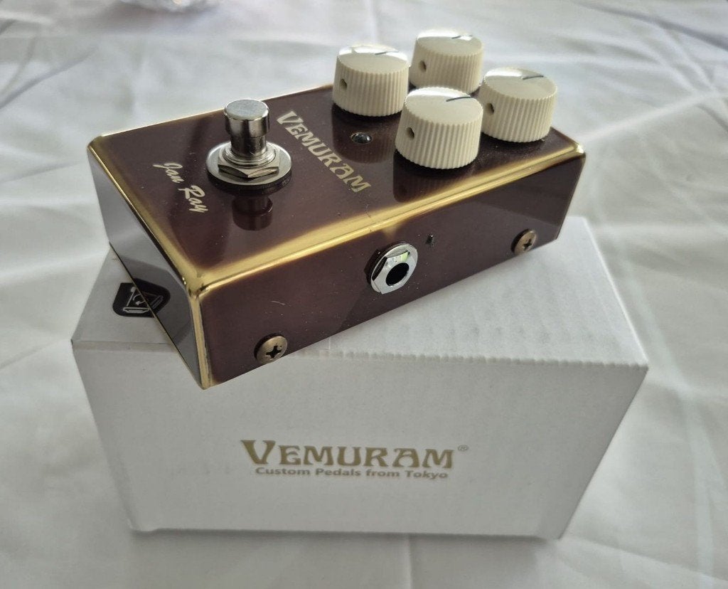 Vemuram Jan Ray overdrive pedaal, Muziek en Instrumenten, Effecten, Ophalen of Verzenden, Zo goed als nieuw, Distortion, Overdrive of Fuzz