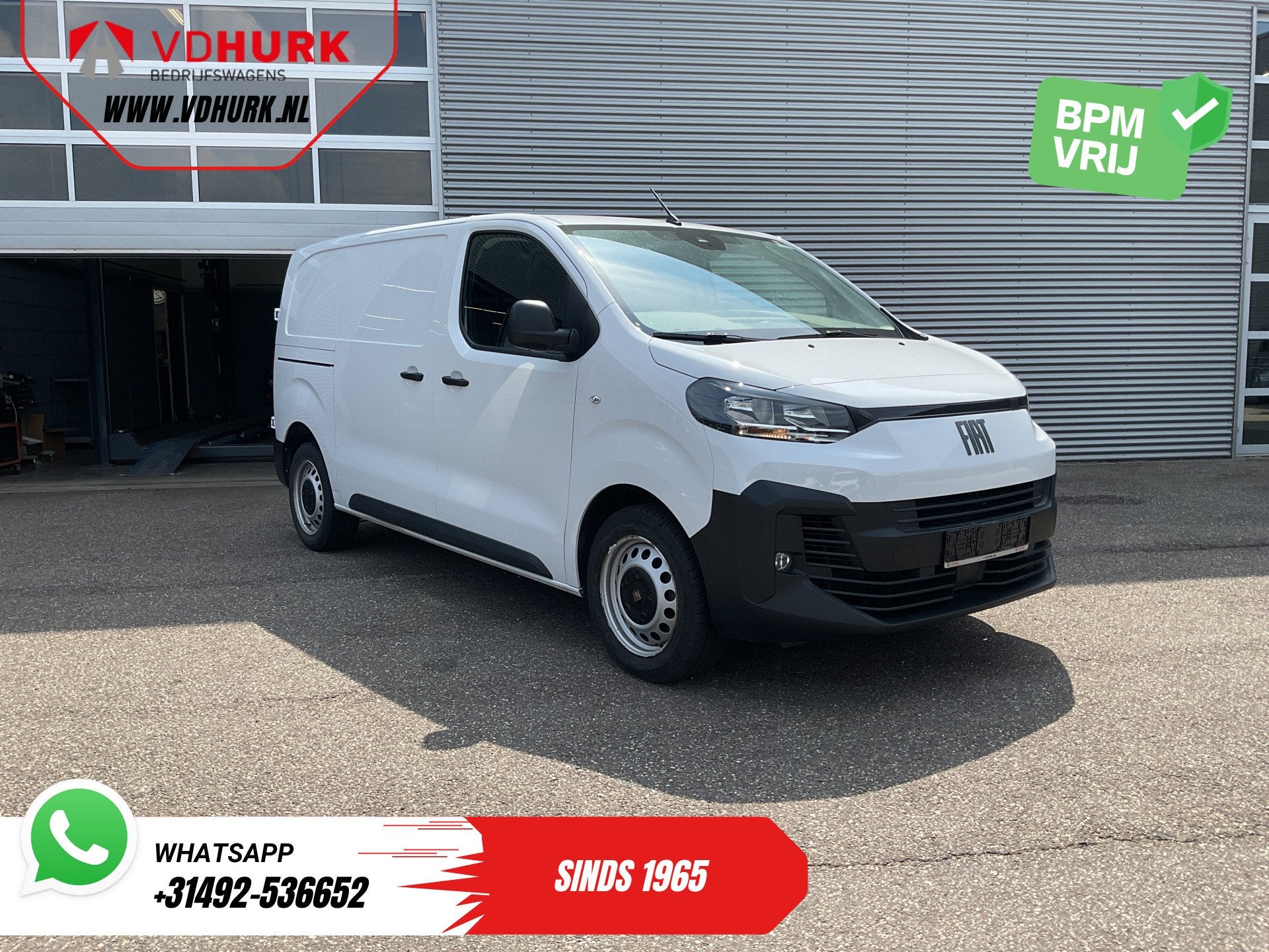 Fiat Scudo 2.0 HDI 180 pk Aut. L2 Carplay/ Navi/ Camera/ PDC, Stof, Gebruikt, 4 cilinders, 1848 kg