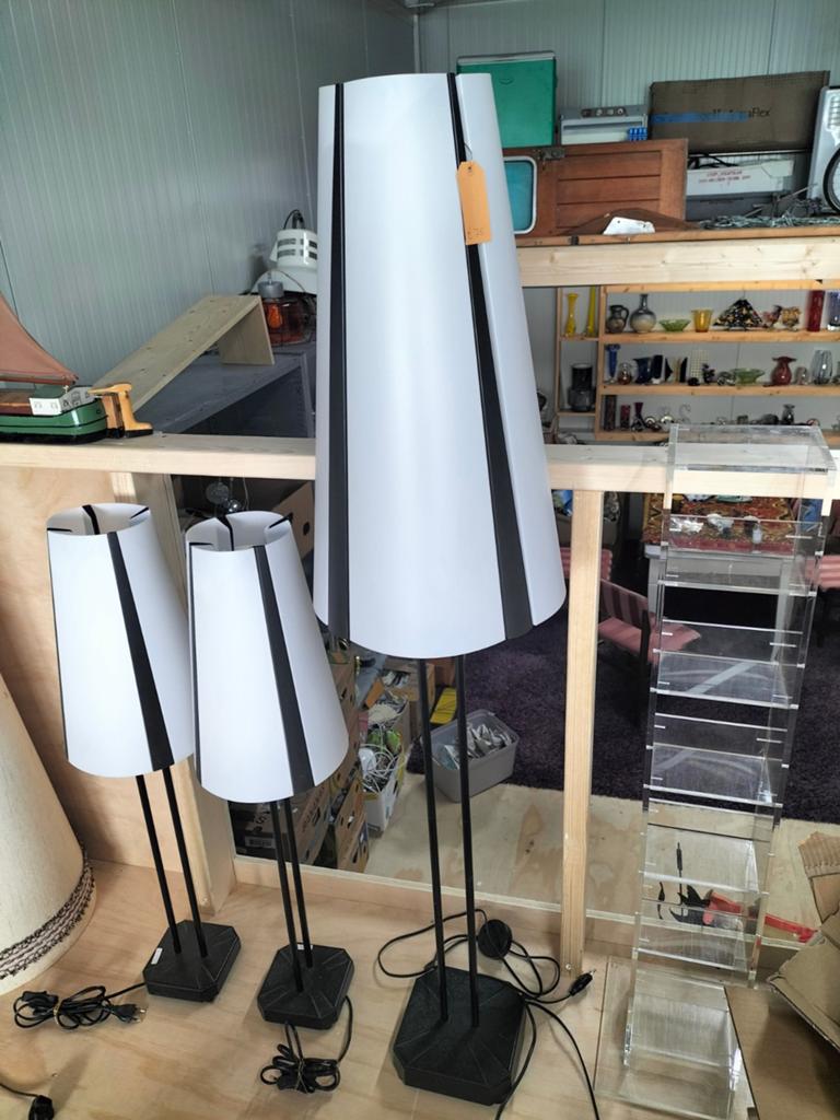 Set van 1 IKEA vloerlampen en 2 tafellampen retro, Ophalen, Gebruikt, 200 cm of meer, IKEA of Sweden AB, Box 700, SE-343 81 Älmhult, Zweden