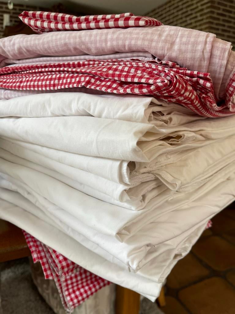Dekbedovertrekken en tafelkleden Brabants Bont & off white, Ophalen, Eenpersoons, Dekbedovertrek, Nieuw