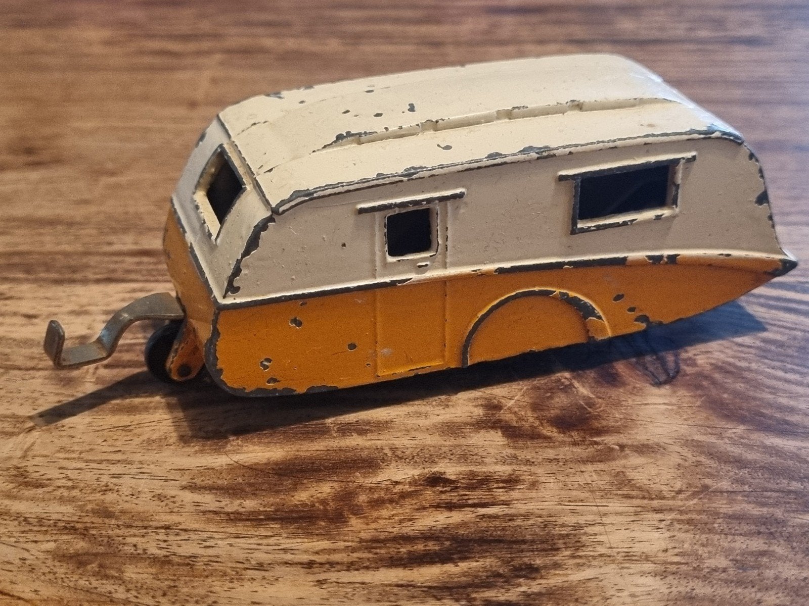 Vintage Dinky Toys Caravan 190 - Made in England, Ophalen of Verzenden, Gebruikt