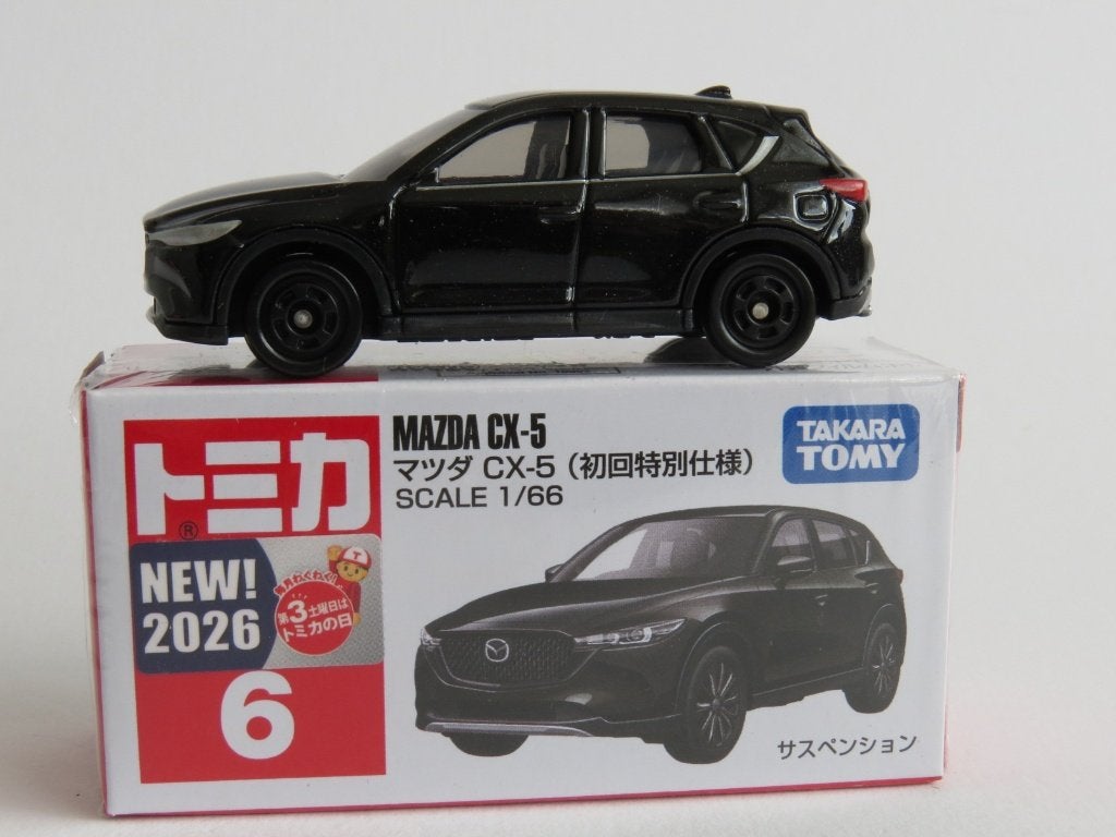 Tomica nr6 Mazda CX-5 (sp) 1/66 3inch tomy, Ophalen of Verzenden, Nieuw, Auto