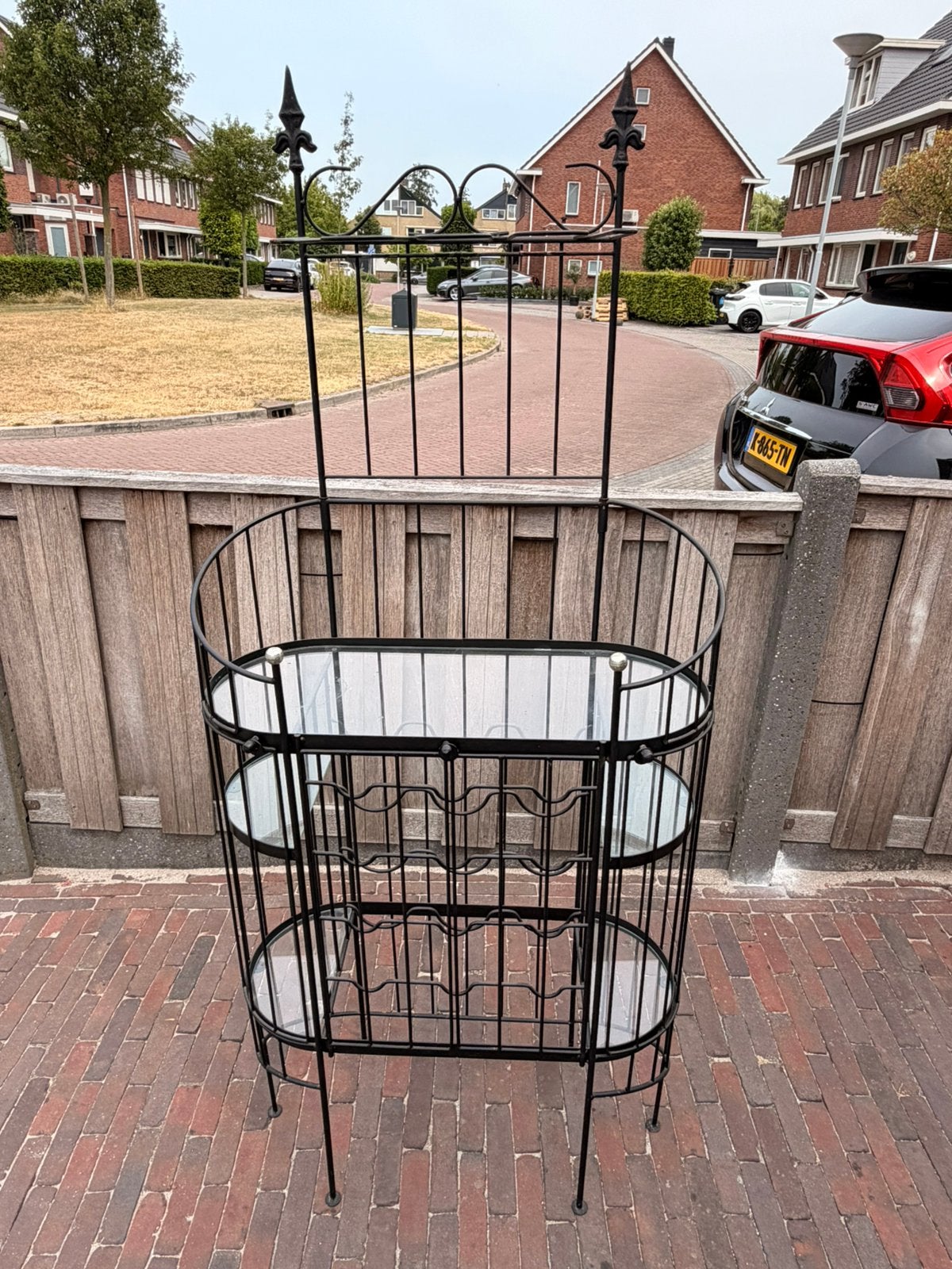 Gietijzere drankenkast, Antiek en Kunst, Antiek | Meubels | Kasten, Ophalen