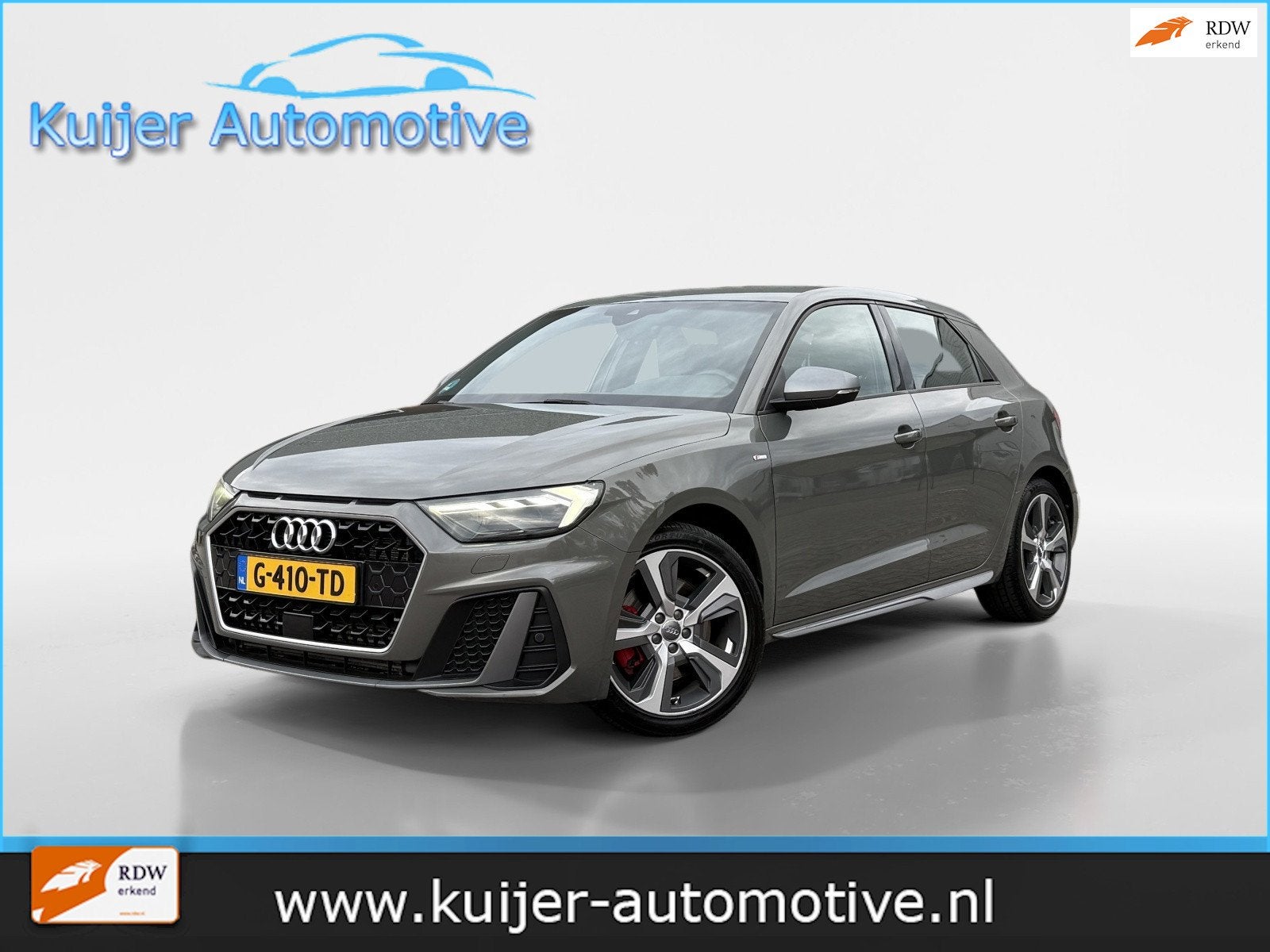 Audi A1 Sportback 40 TFSI S Line Edition One Automaat 200 PK, Auto's, 4 cilinders, 1984 cc, Leder en Stof, Bedrijf