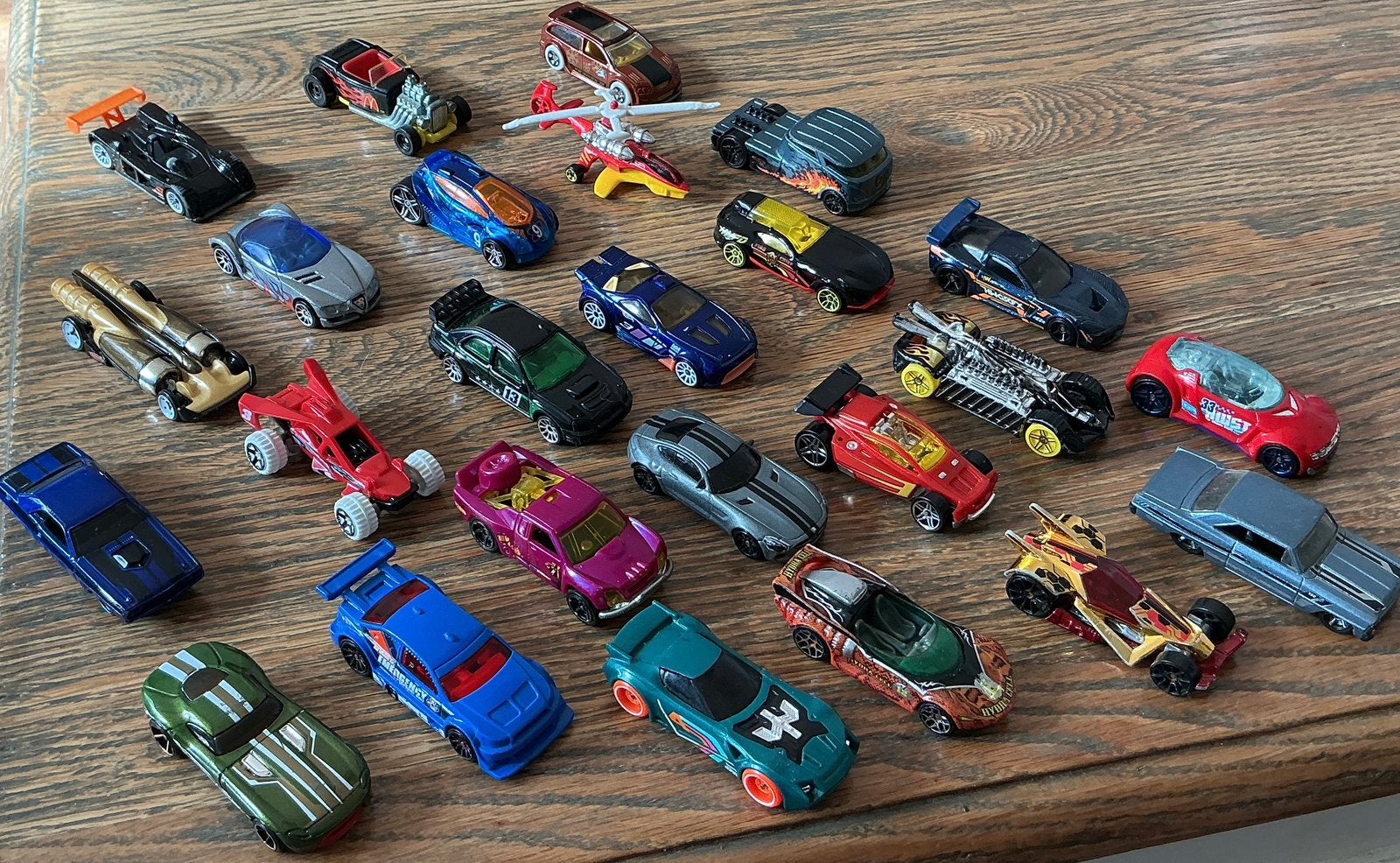 Hotwheels Auto 1 EURO PER STUK. 6 STUKS VOOR 5 EURO, Ophalen, Gebruikt, Auto