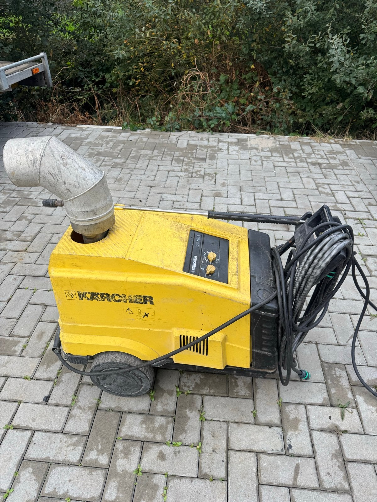 Kärcher HDS 550 C 90• warmwater hogedrukreiniger 230V diesel, Doe-het-zelf en Verbouw, Ophalen, Gebruikt, Overige typen