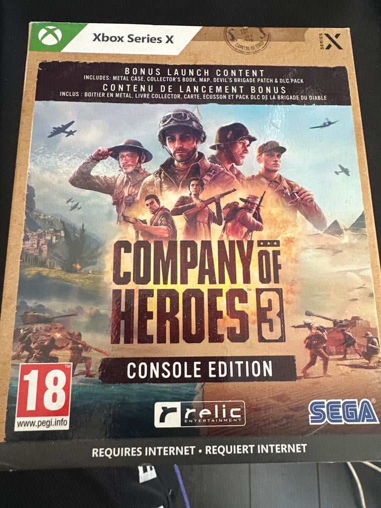 Company of Heroes 3 Console Edition Xbox Series X, Ophalen of Verzenden, Zo goed als nieuw