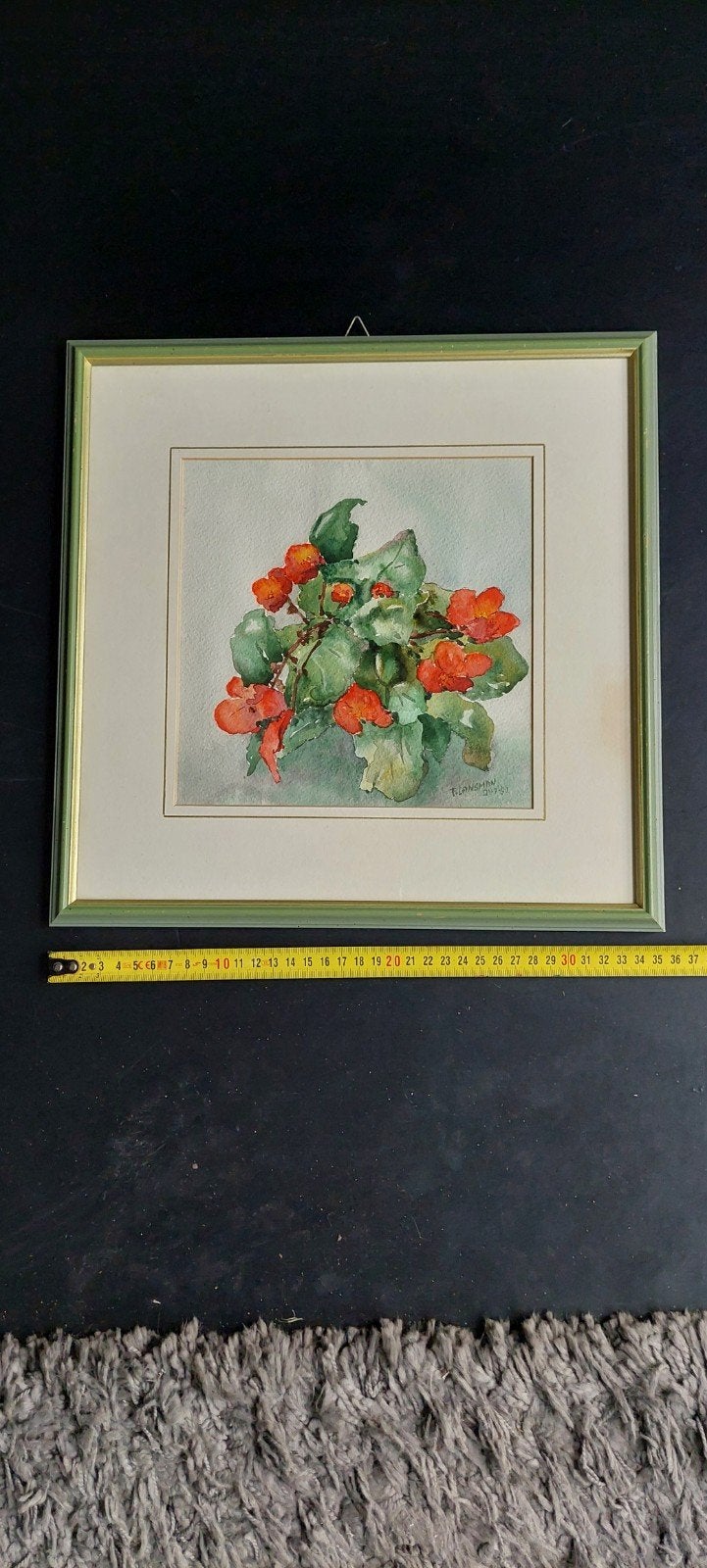 Fons lansman aquarel, Antiek en Kunst, Ophalen