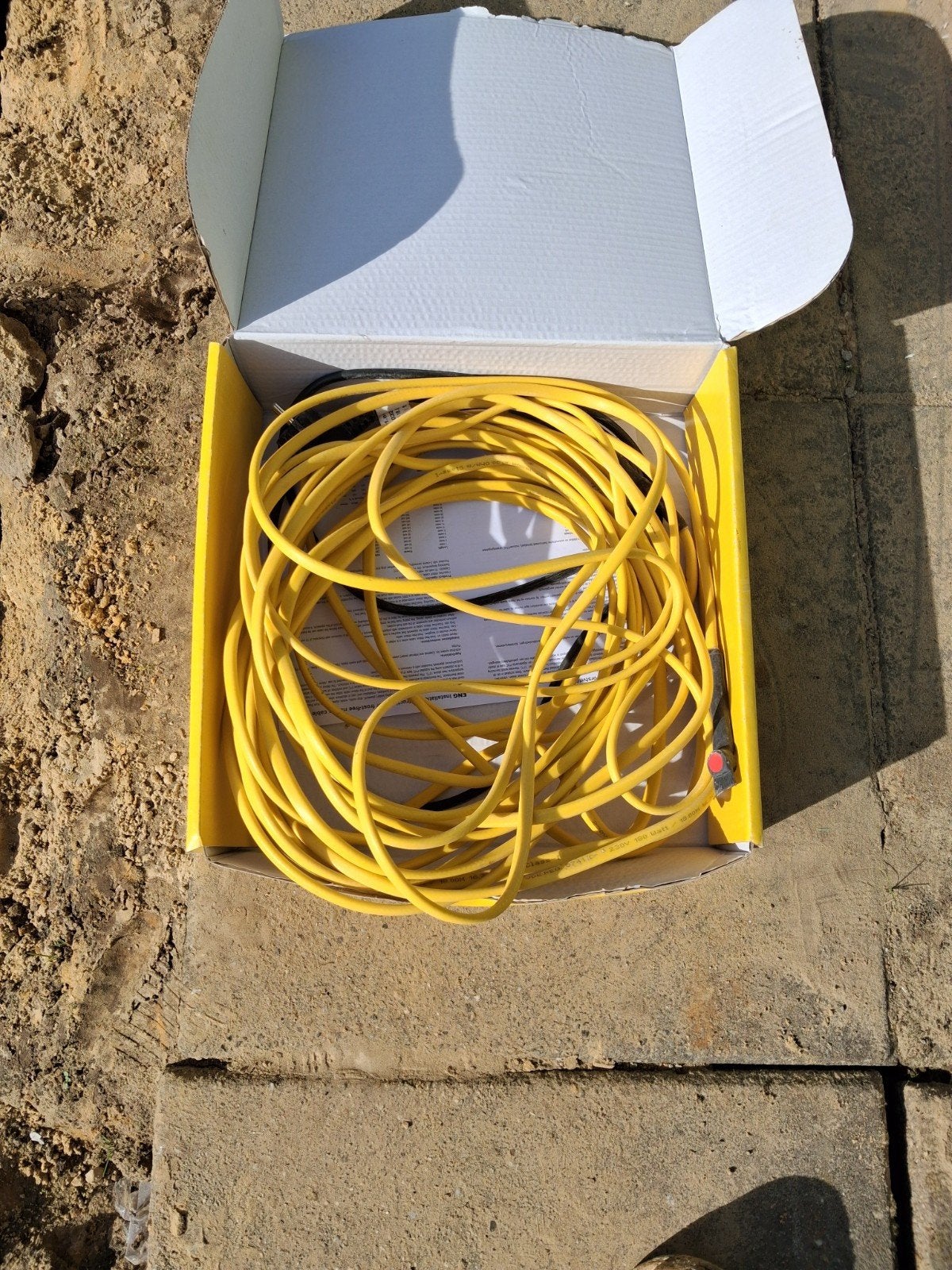 vorstprotectielint 10 m, 100 watt, Ophalen, Gebruikt, Overige merken, Kabel of Snoer