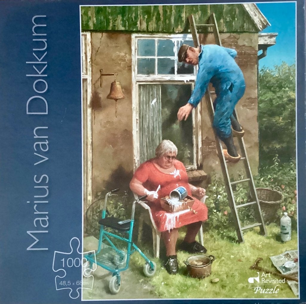 Puzzel.  Marius van Dokkum, Ophalen, 500 t/m 1500 stukjes, Zo goed als nieuw, Legpuzzel