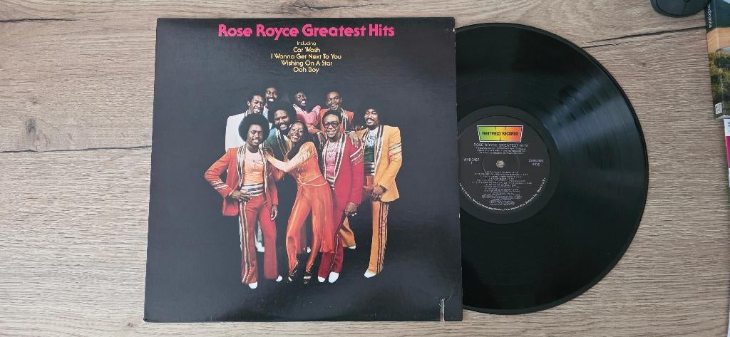 Rose royce - greatest hits LP vinyl, Gebruikt, Originele persing, 1980 - 1989, Ophalen of Verzenden