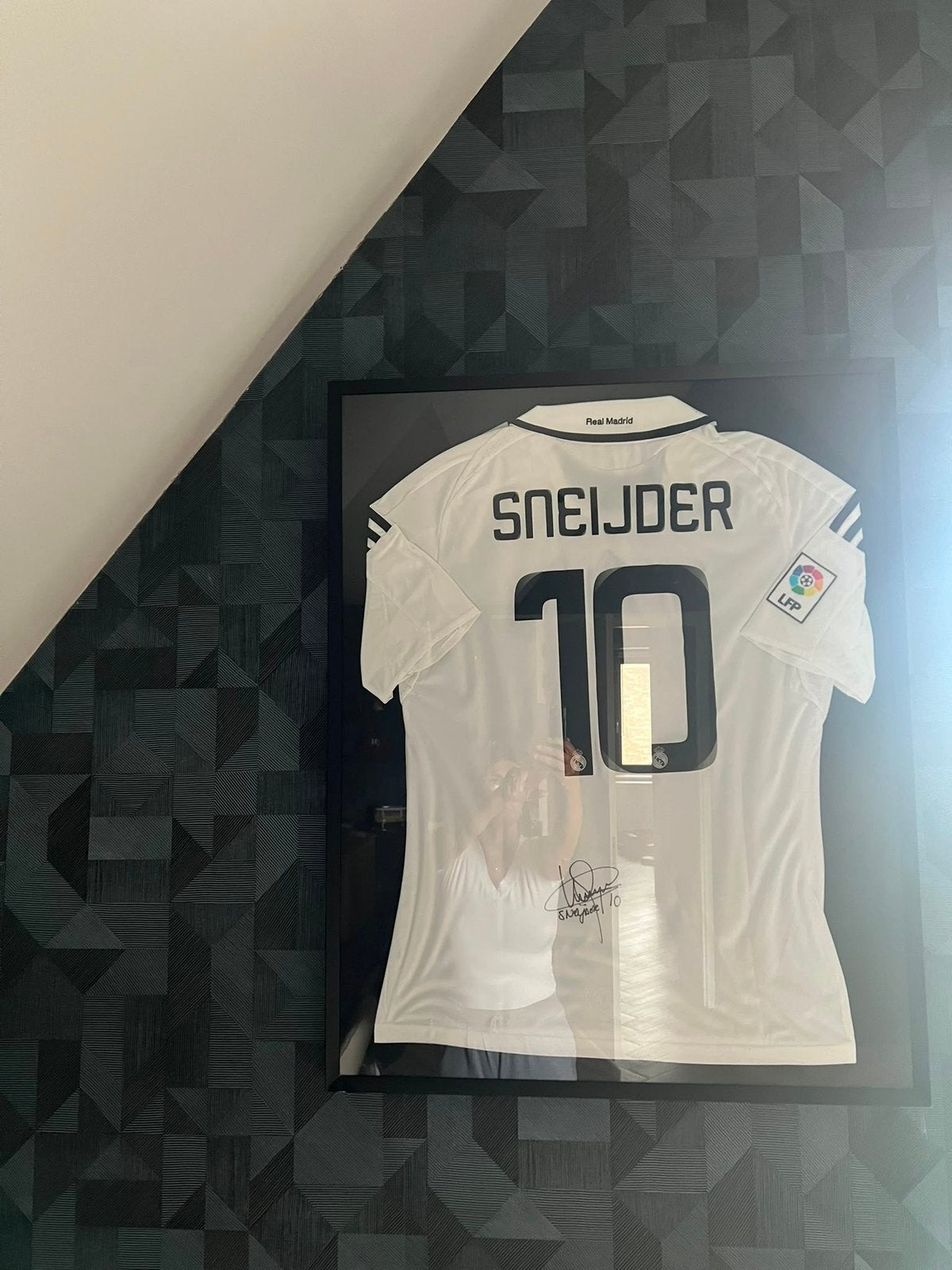 Real Madrid Sneijder shirt 2008/09 – Gesigneerd, Ophalen, Nieuw, Buitenlandse clubs, Shirt
