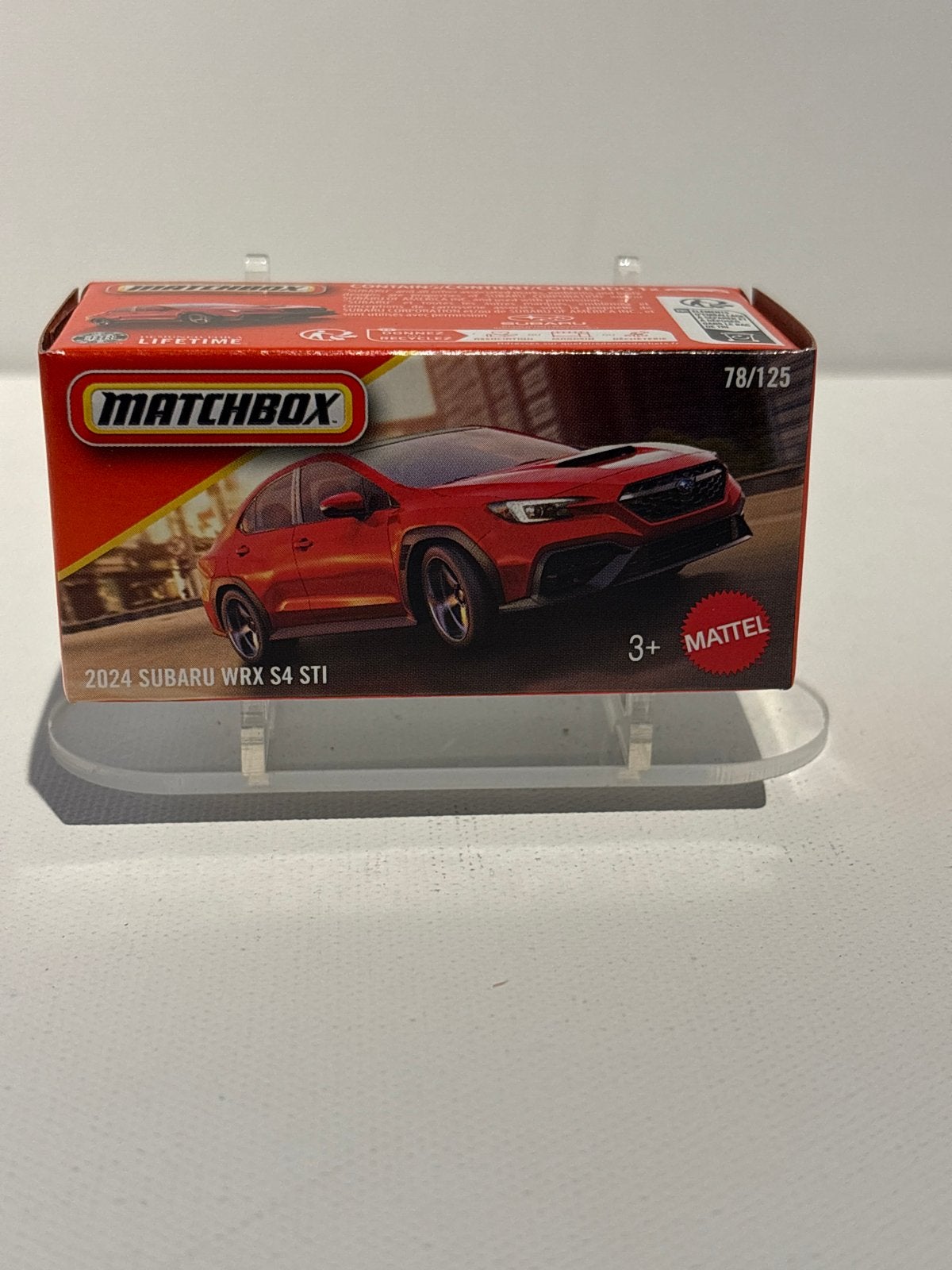 Matchbox 2024 Subaru WRX S4 STI - Nieuw in doos