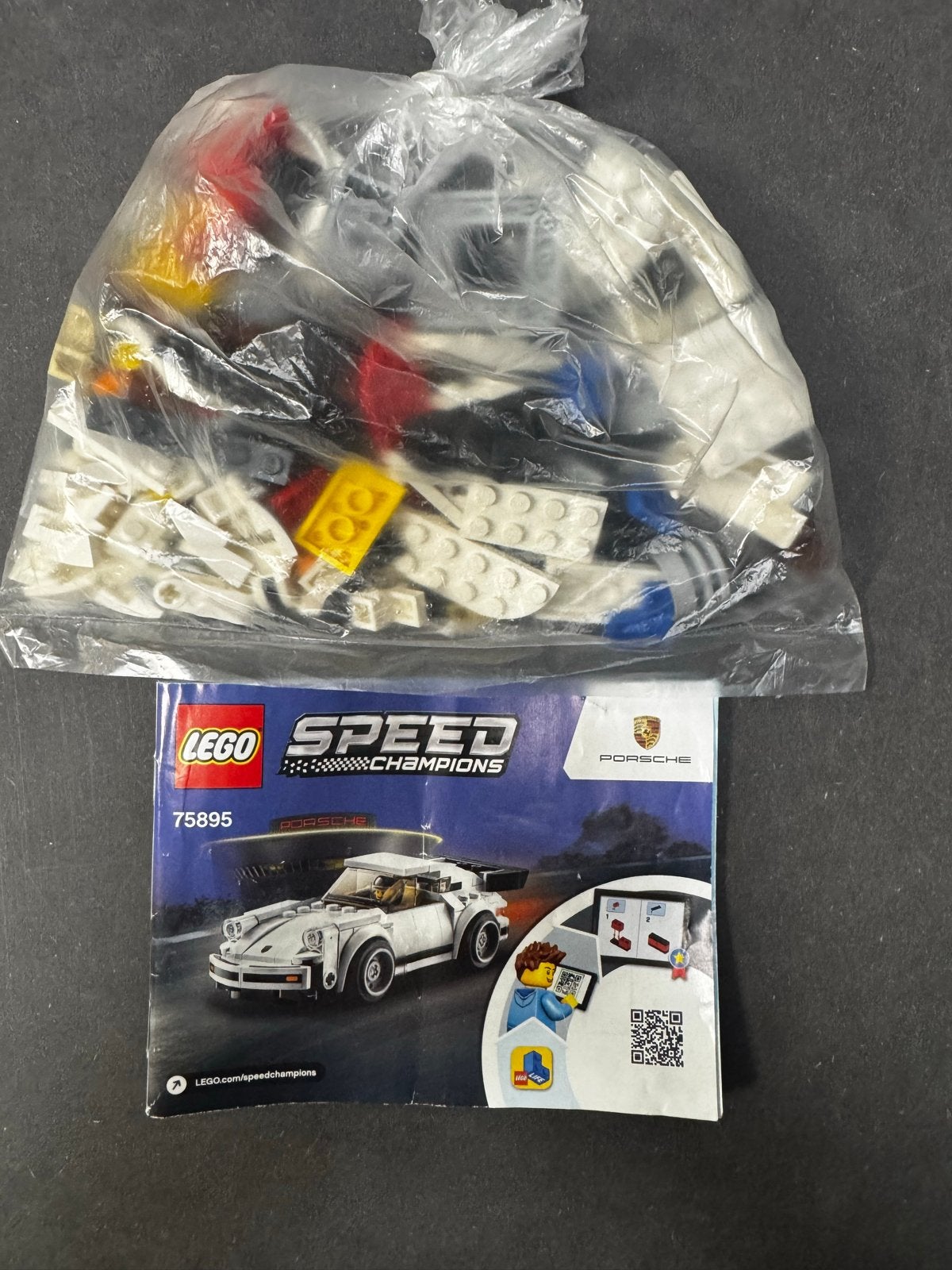LEGO Speed Champions Porsche - 75895, Lego, Zo goed als nieuw, Complete set, Inclusief instructies