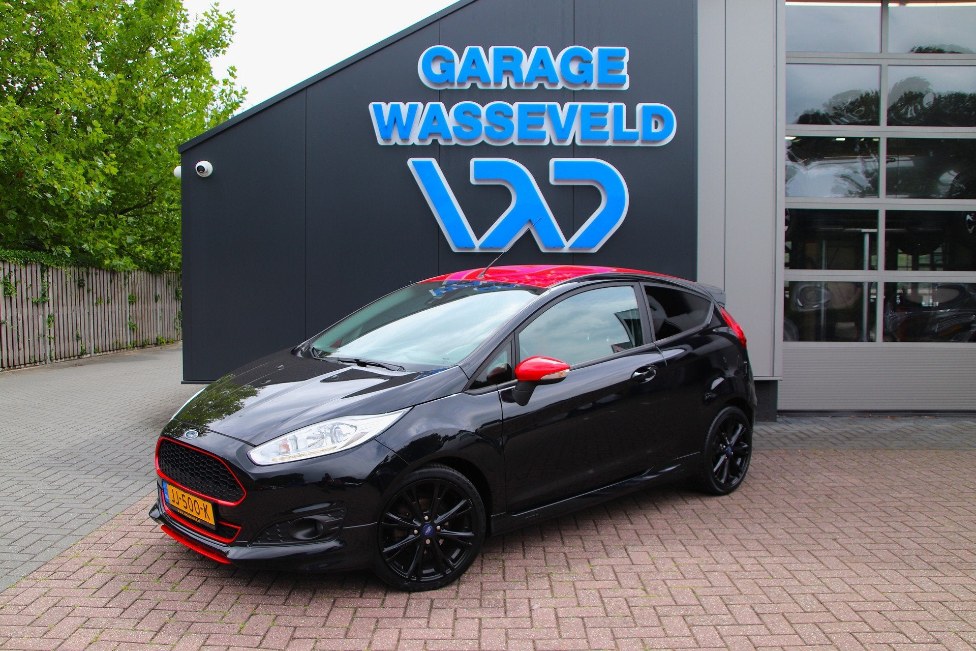 Ford Fiesta 1.0 140PK! Black Edition NL/Bluetooth/Cruise/Cli, Voorwielaandrijving, Stof, 1028 kg, Zwart