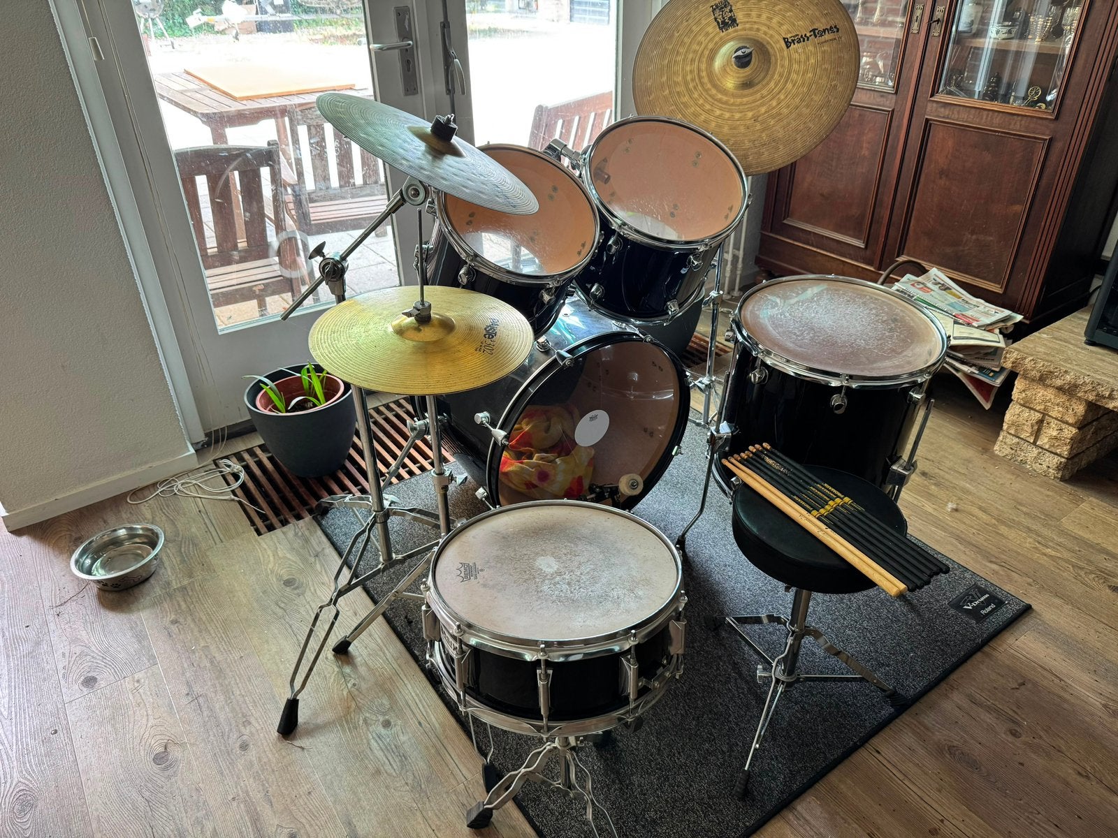 Drumset basix clasic series, Ophalen, Gebruikt, Overige merken