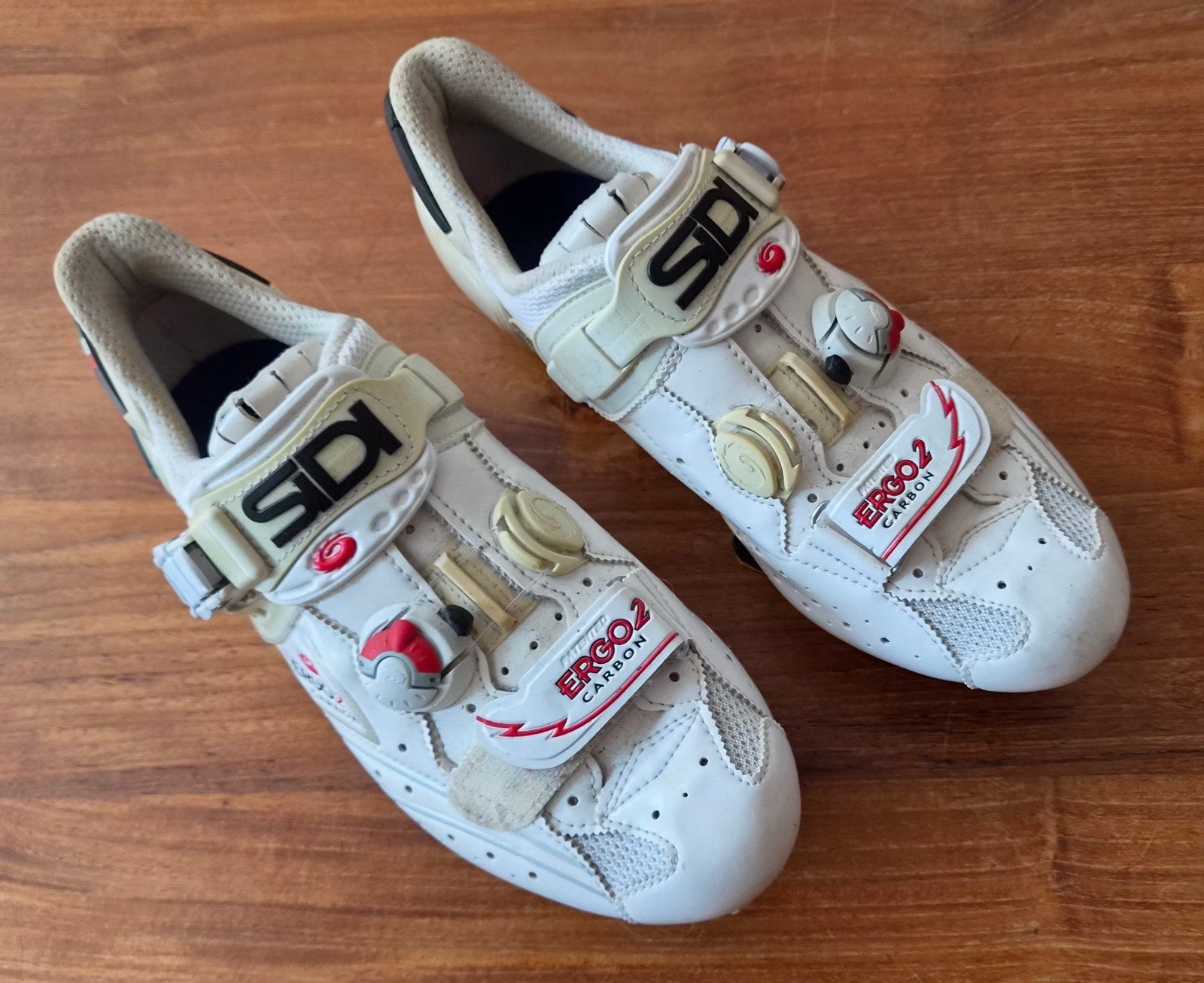 Sidi Ergo 2 Carbon racefiets schoenen maat 43 met BOA, Verzenden, Gebruikt, Overige merken
