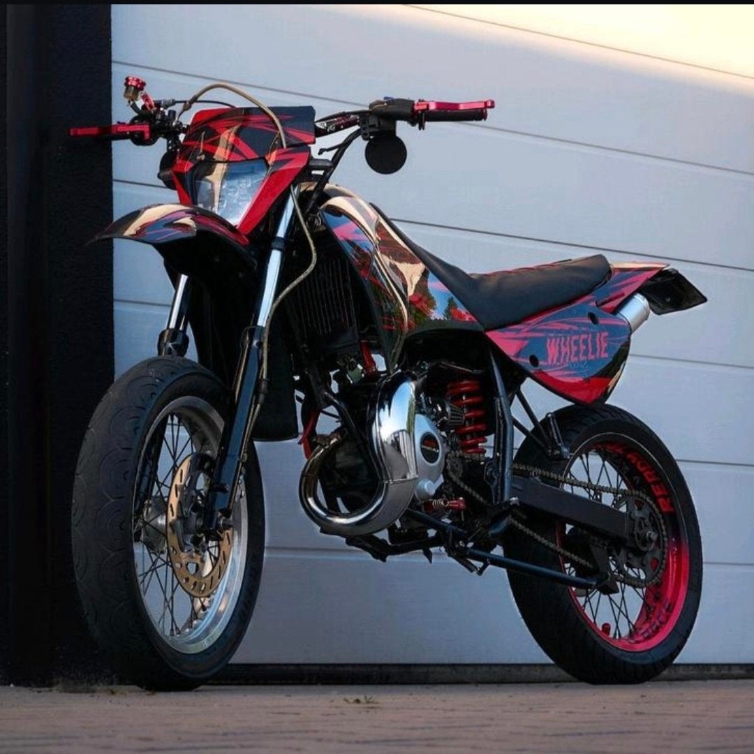 70/80cc Uitlaat Turbo Kit Links voor AM6, Motoren, Ophalen of Verzenden, Gebruikt