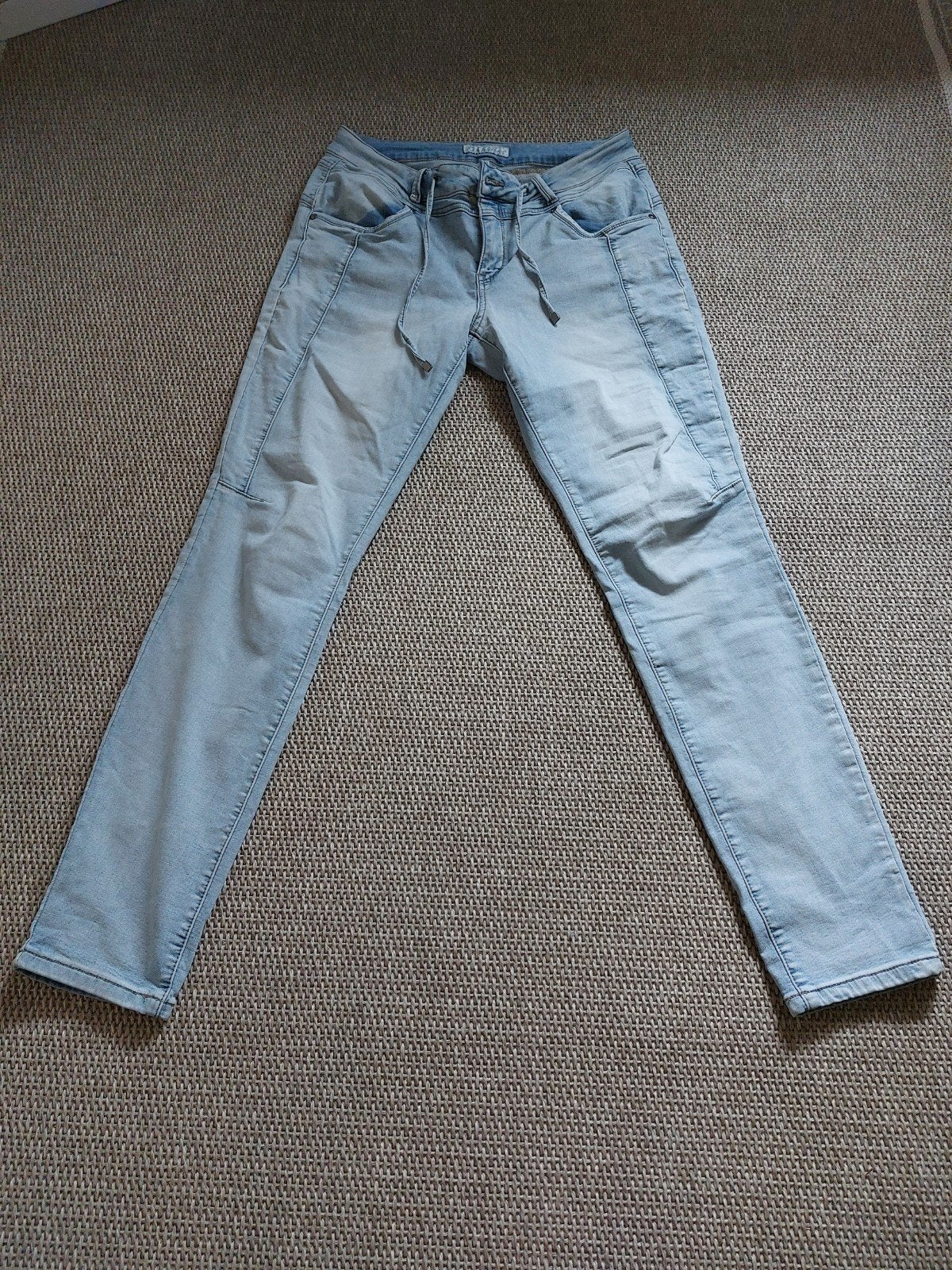 Red Button Jeans Maat 40 - Lichtblauw, Blauw, Ophalen of Verzenden, W30 - W32 (confectie 38/40), Gedragen