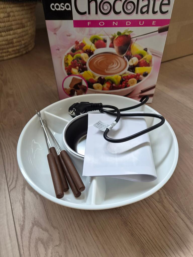 Chocoladefondue ongebruikt, Ophalen, Nieuw