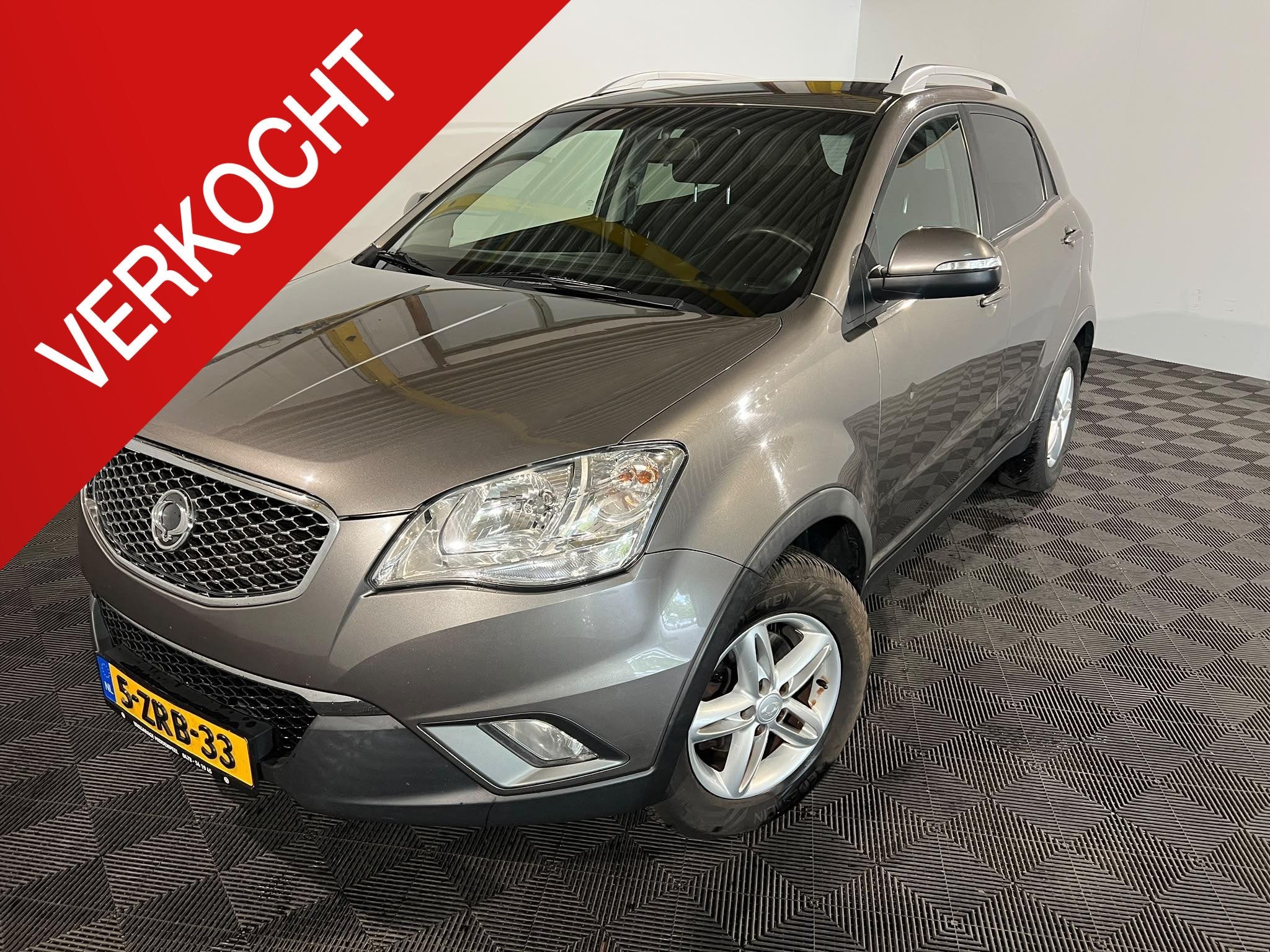 SsangYong Korando 2.0 XDI Quartz 4WD, Auto's, SsangYong, Stof, Gebruikt, Korando, 2000 kg