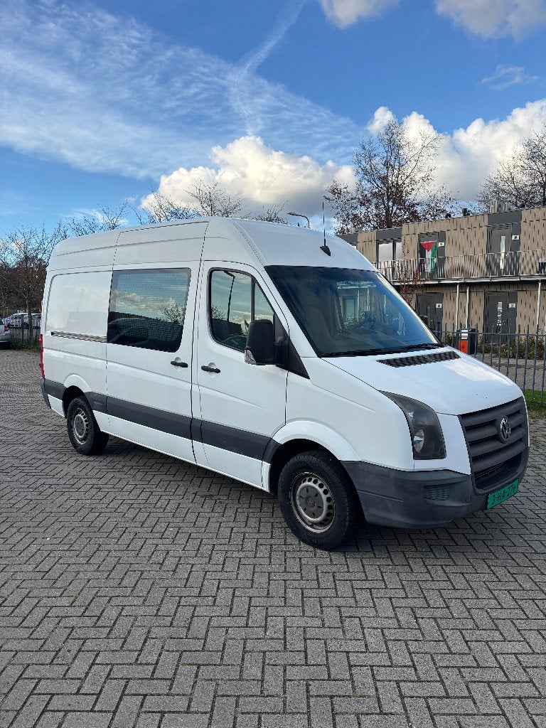 Volkswagen Crafter 2.5 TDI 120KW L2H2 AIRCO CRUISE CONTRL, Auto's, Euro 5, Stof, Volkswagen, USB