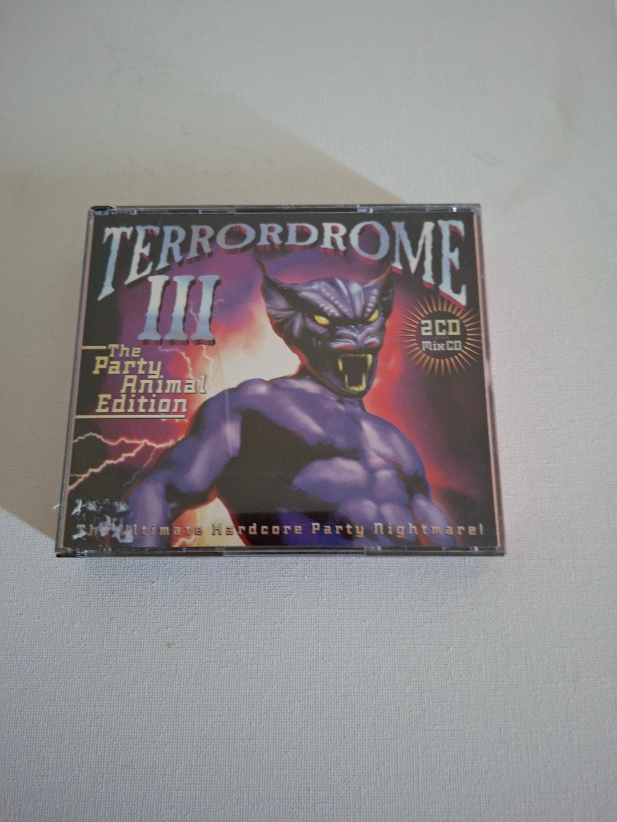 Terrordrome III - The Party Animal Edition (2CD MixCD), Cd's en Dvd's, Gebruikt, Hardcore, Ophalen of Verzenden, Verzamelalbum