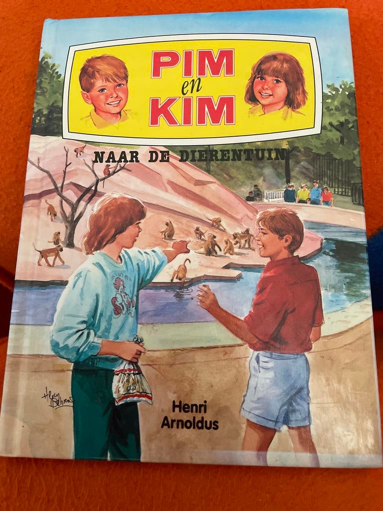 Pim en Kim naar de dierentuin, Boeken, Ophalen of Verzenden, Gelezen, Fictie algemeen