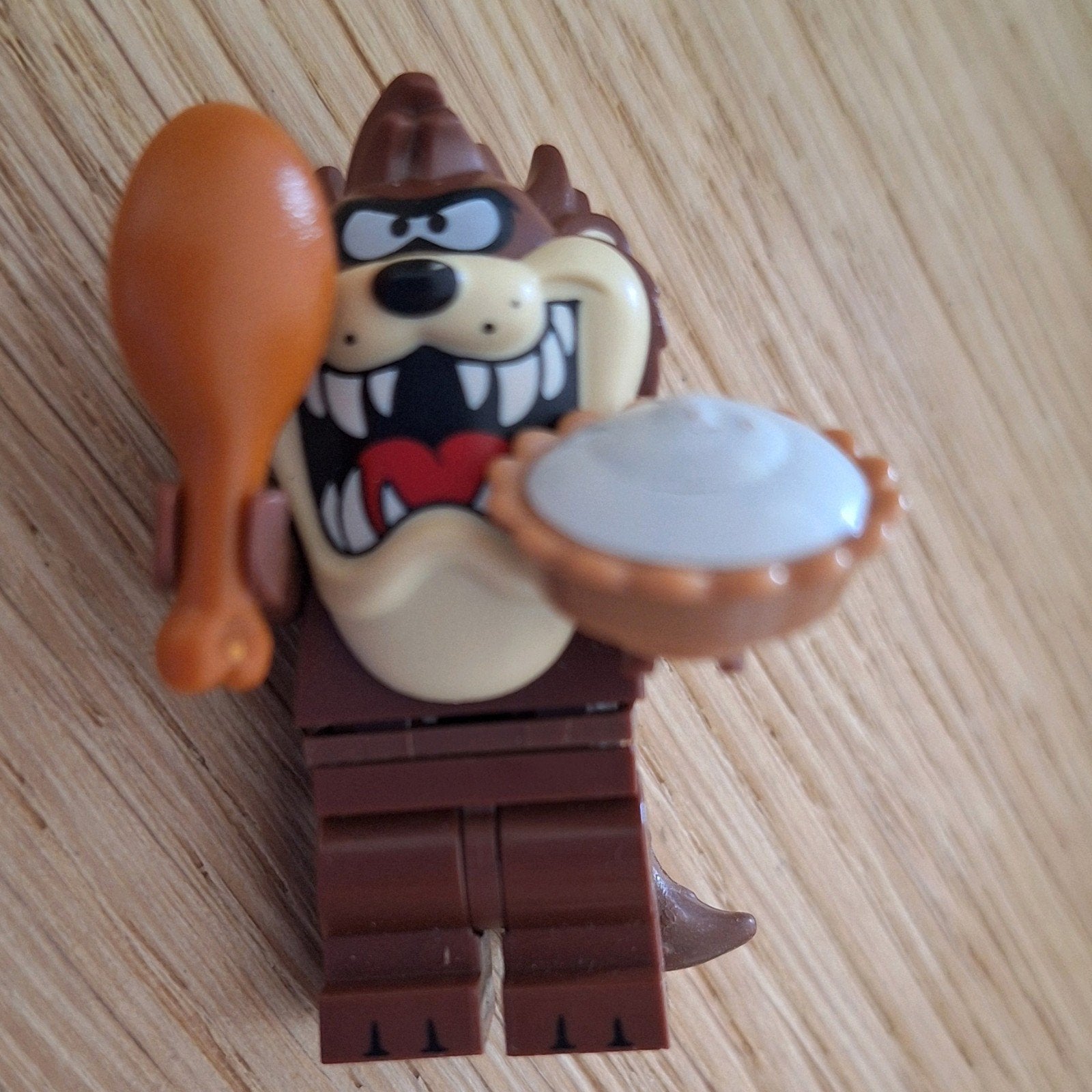 LEGO Minifiguur Looney Tunes Taz (71030), Ophalen of Verzenden, Zo goed als nieuw