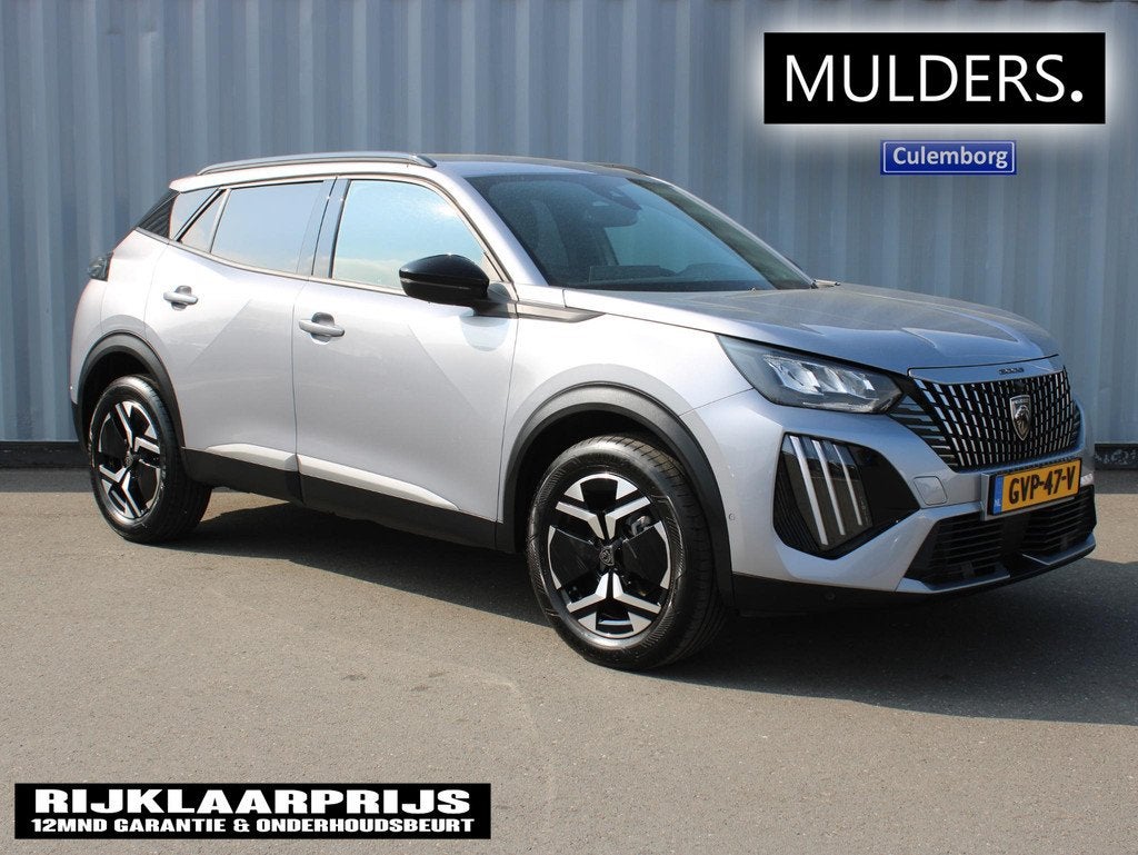Peugeot 2008 1.2 PT 130 AUTOMAAT ALLURE KEYLESS ENTRY/ADAPTI, 12 maanden, Parkeersensor, Gebruikt, Euro 6