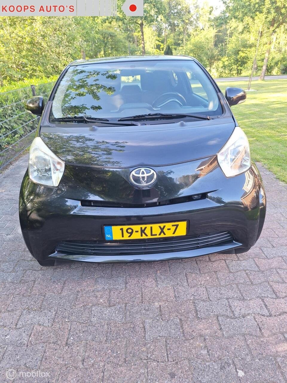 Toyota iQ 1.0 VVTi Black Edition, Gebruikt, 4 stoelen, Origineel Nederlands, Bedrijf