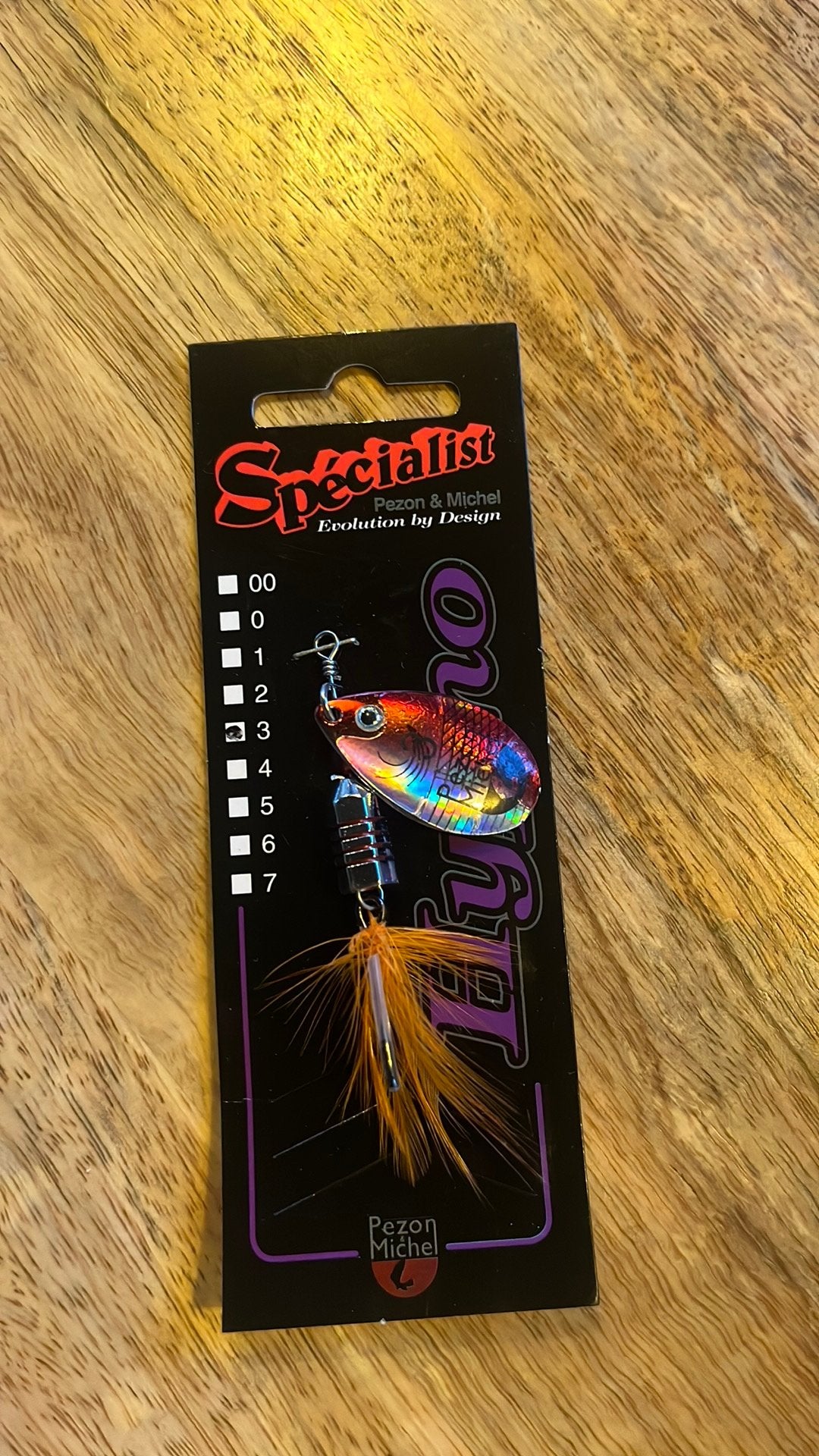 Pezon & Michel Specialist Flyno spinner (maat 3), Ophalen, Nieuw