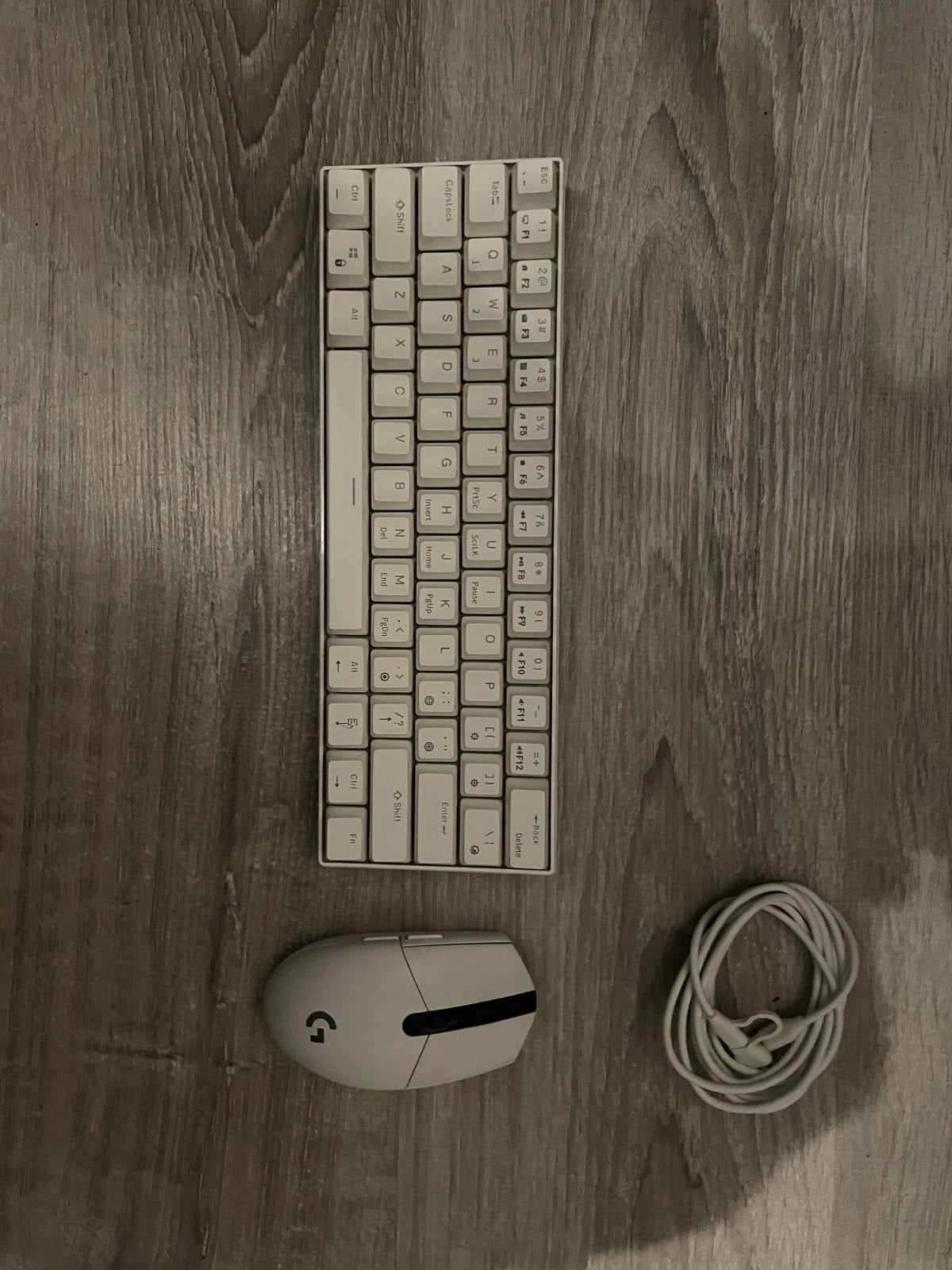 Gaming Toetsenbord en Muis Set: RK61 & Logitech G306, Computers en Software, Toetsenborden, Toetsenbord en muis-set, Ophalen of Verzenden