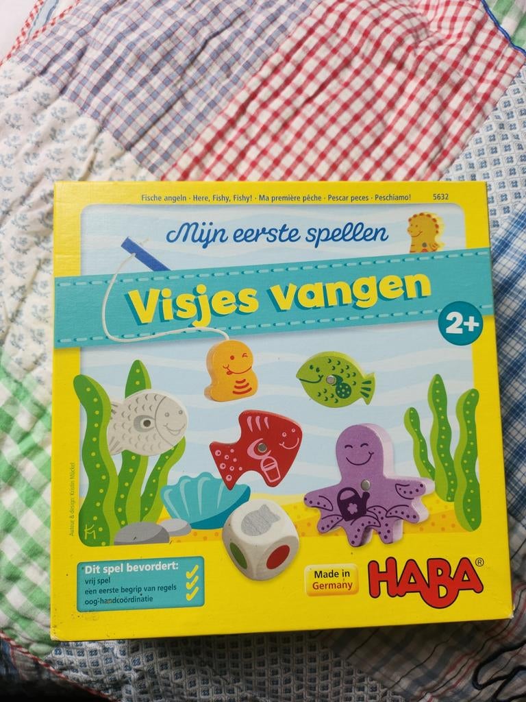 HABA Mijn eerste spellen Visjes vangen, Ophalen, Zo goed als nieuw, Overige typen