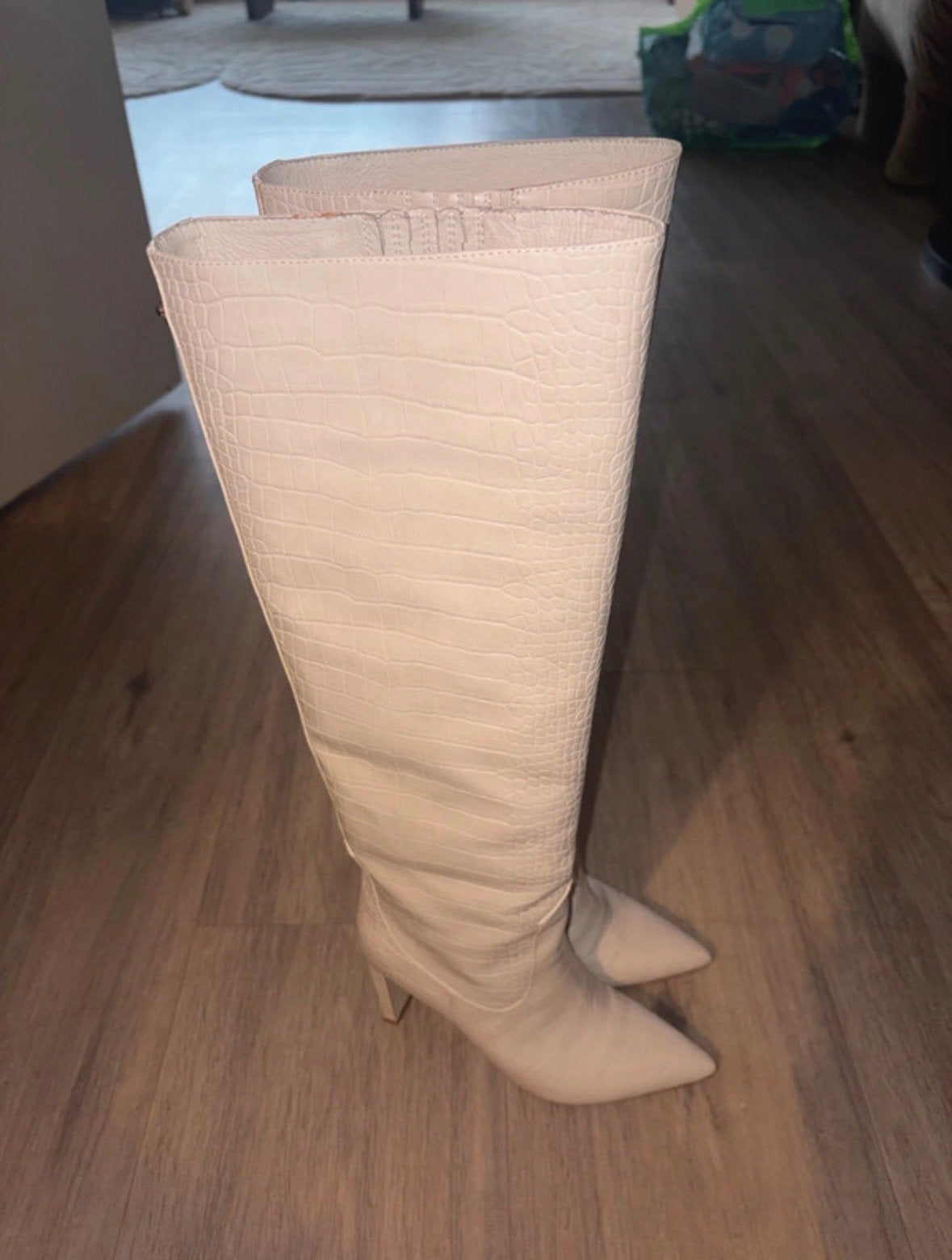 Josh V laarzen maat 37, Ophalen of Verzenden, Gedragen, Beige, Hoge laarzen