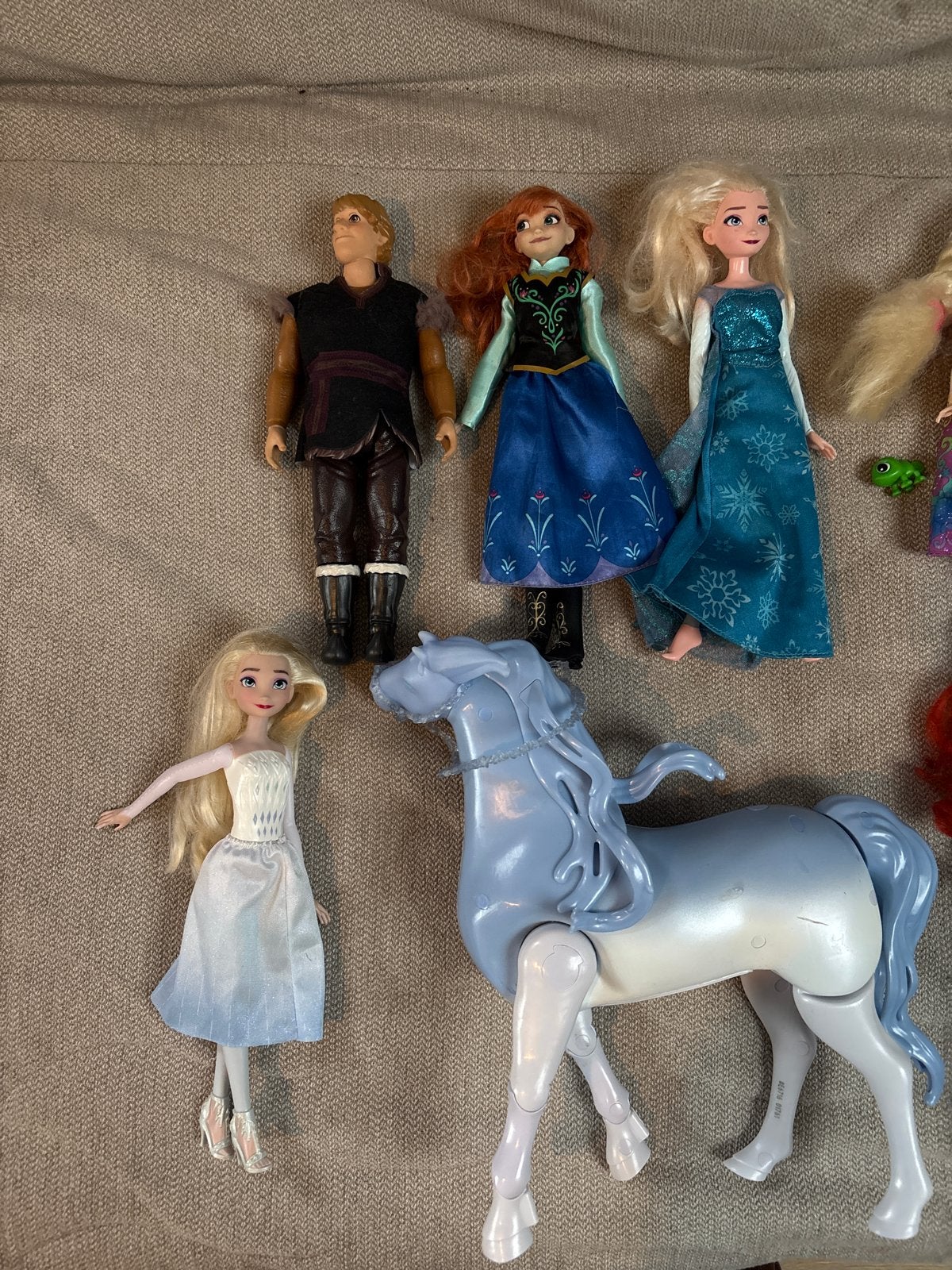 Grote set Disney Frozen en andere prinsessen poppen, Ophalen, Gebruikt, Barbie