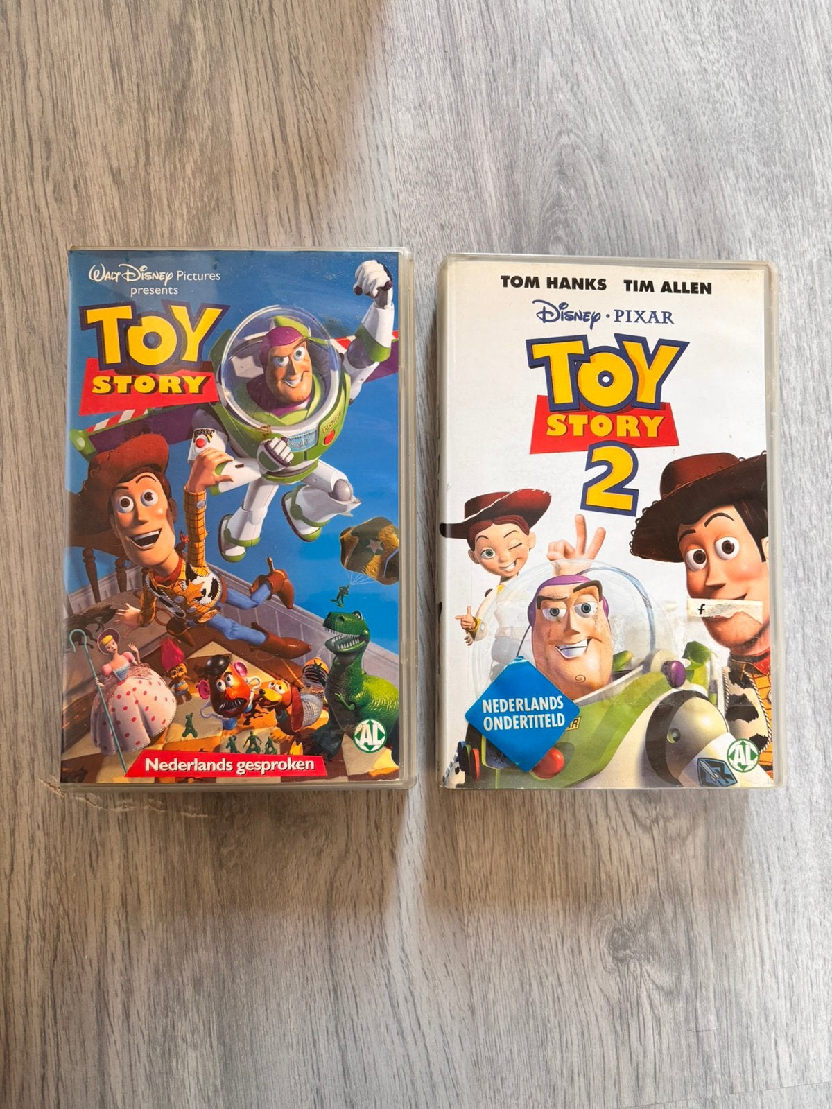 #3 Toy Story 1 & 2 VHS - Nederlands gesproken, Alle leeftijden, Ophalen of Verzenden, Gebruikt, Actie en Avontuur