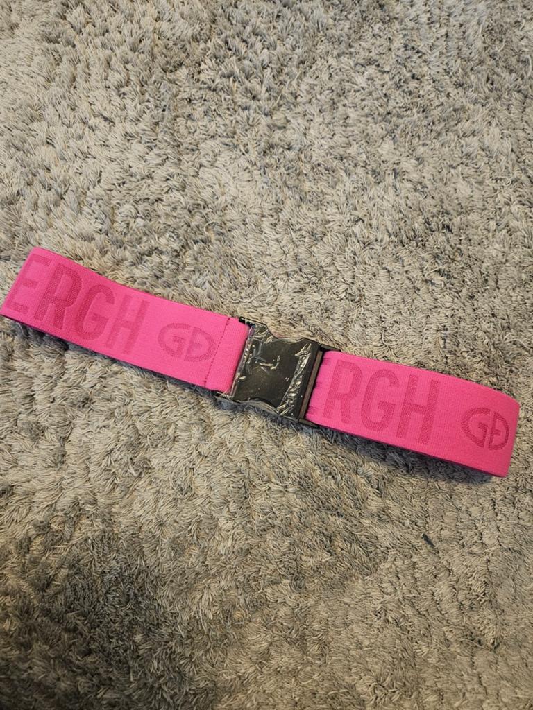 Nieuw goldbergh roze pink ski riem universeel stretch, Ophalen of Verzenden, Nieuw, Overige kleuren, 100 cm of meer