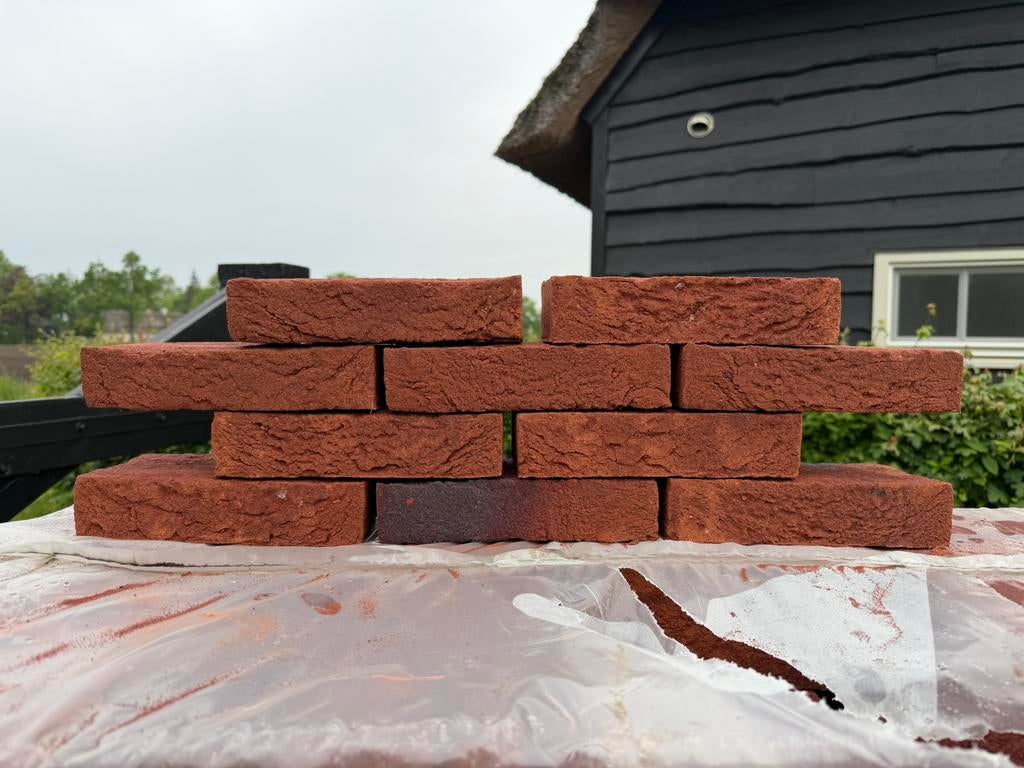 Vandersanden Brabant Handvorm Waalformaat - pallet 380 stuks, Ophalen, Zo goed als nieuw, Bakstenen