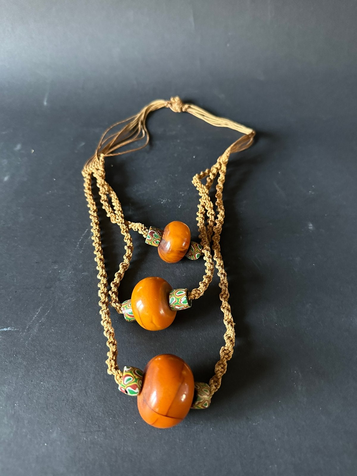 Antiek amber /barnsteen collier, Ophalen of Verzenden, Overige materialen, Ketting