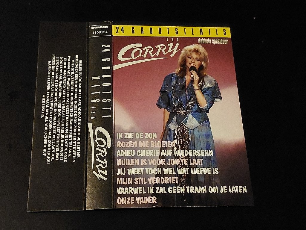 CORRY - 24 GROOTSTE HITS VAN CORRY (MC), 1 bandje, Ophalen of Verzenden, Zo goed als nieuw, Origineel