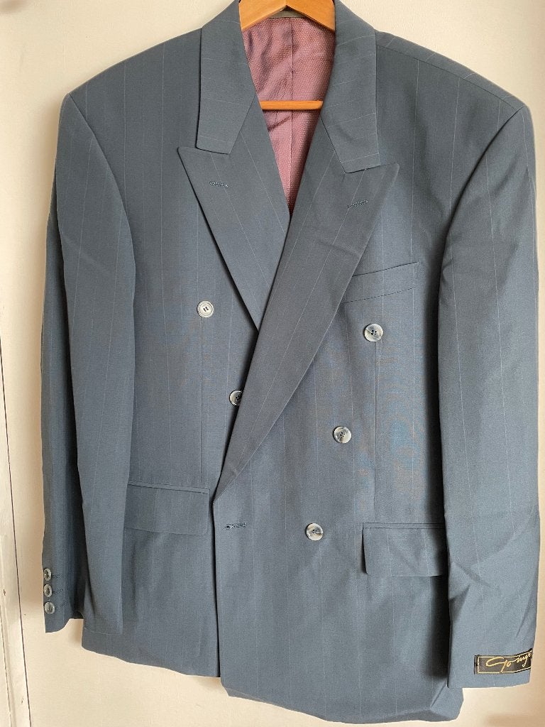 Nieuw kostuum maat 52 (L), Kleding | Heren, Kostuums en Colberts, Ophalen of Verzenden, Nieuw, Maat 52/54 (L), Blauw