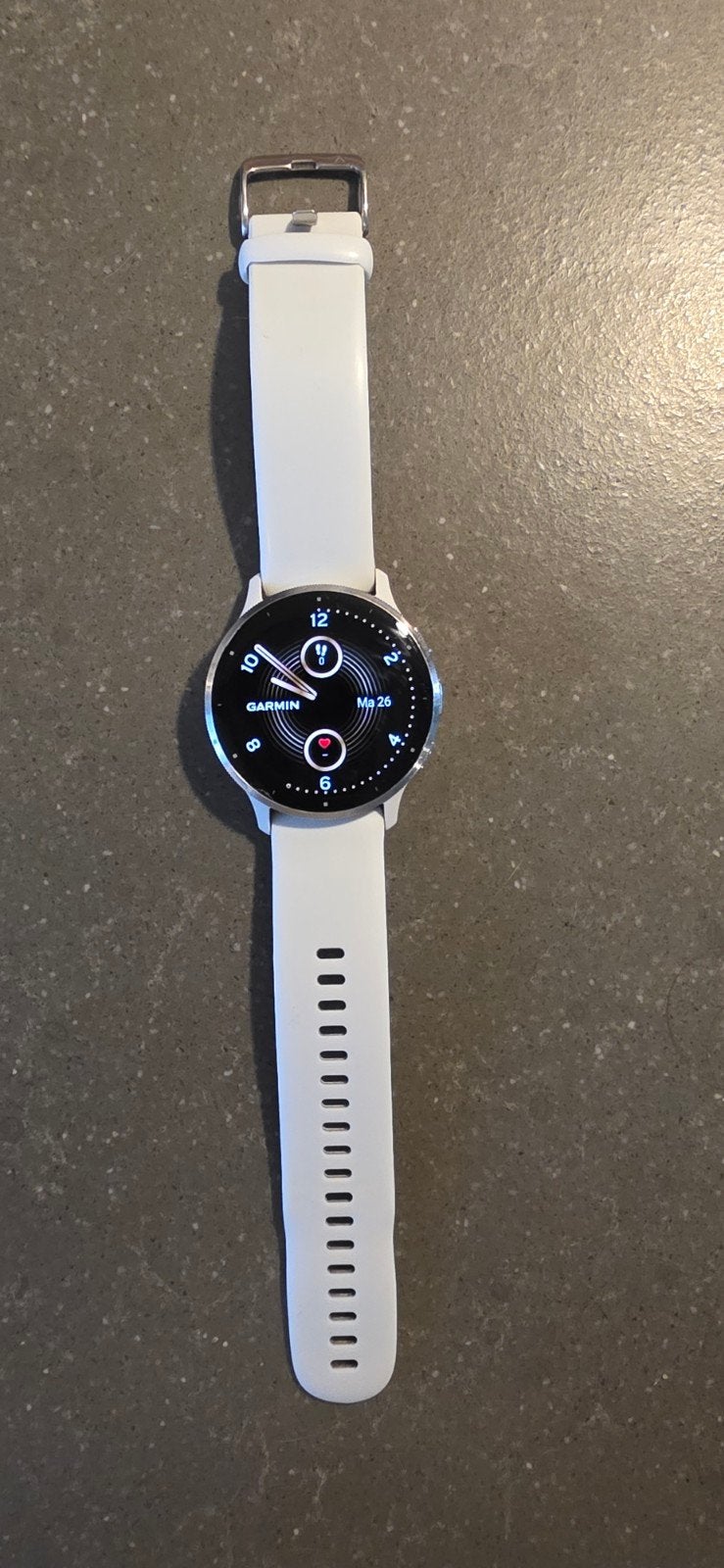 Garmin Venu 3 Smartwatch - zilver Wit, Gebruikt, Garmin, Ophalen of Verzenden, Waterdicht