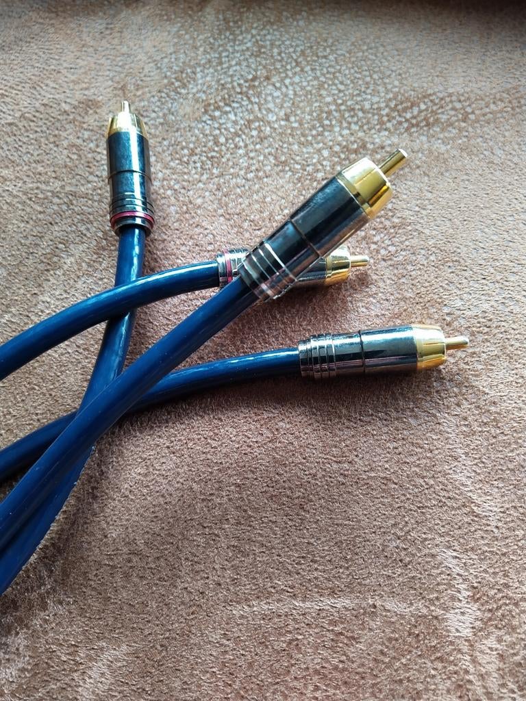 Siltech interlinks, Audio, Tv en Foto, Ophalen of Verzenden, Zo goed als nieuw, Minder dan 2 meter, Interlink-kabel